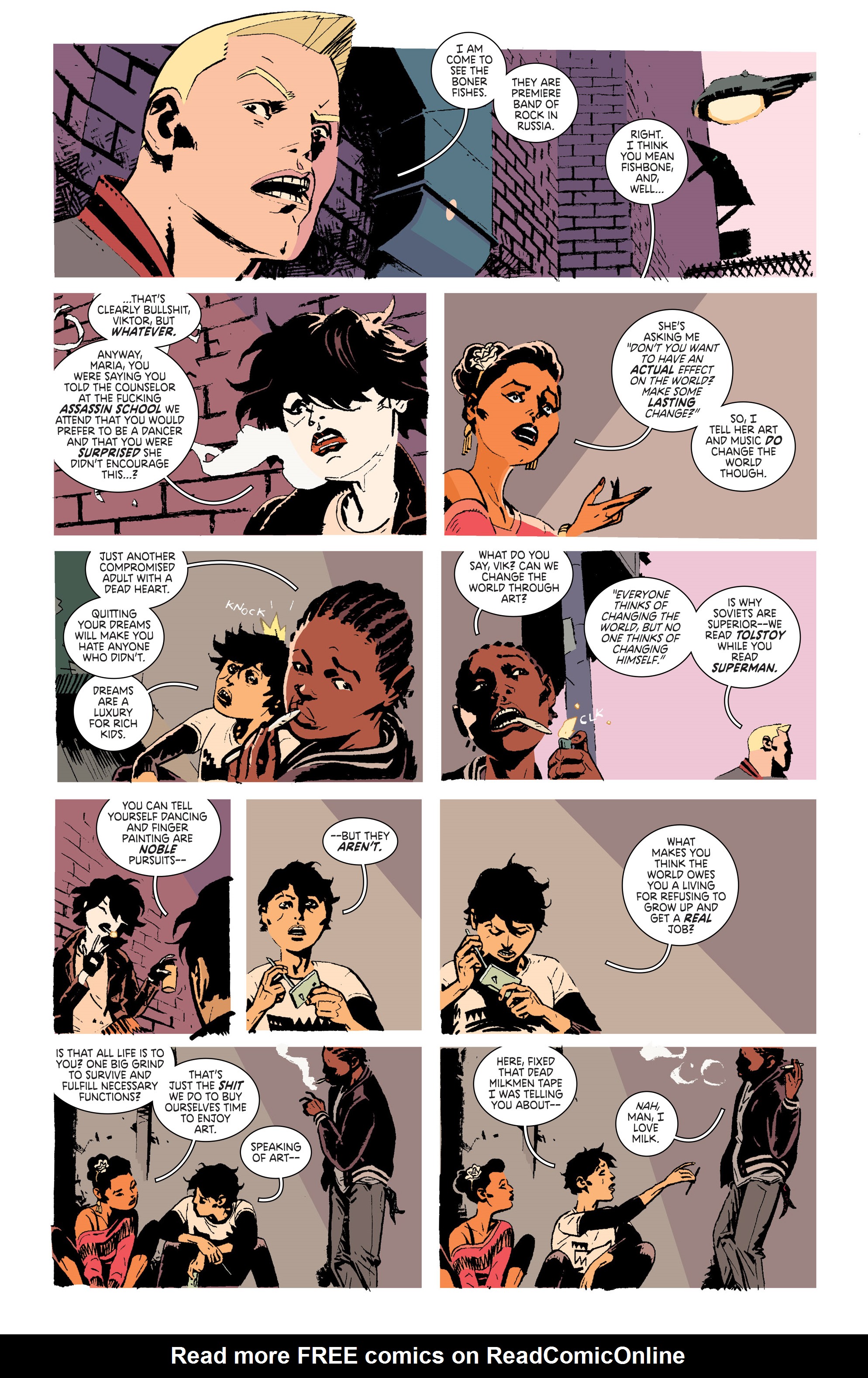 Read online Free Comic Book Day 2019 comic -  Issue # Deadly Class - Killer Set - 8