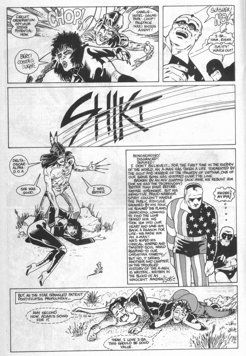 Read online Southern Squadron comic -  Issue #1 - 20