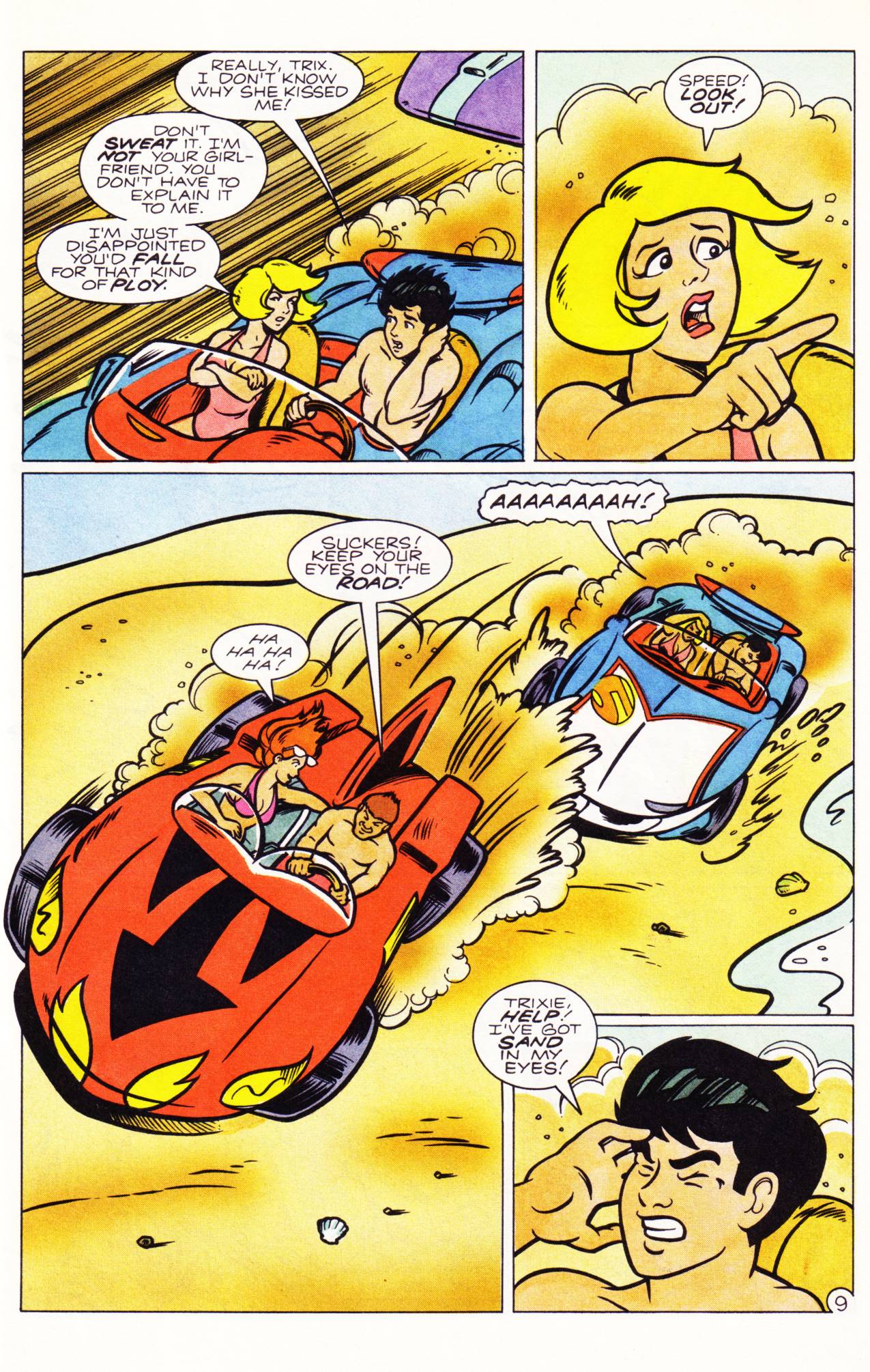 Read online The New Adventures of Speed Racer comic -  Issue #3 - 10