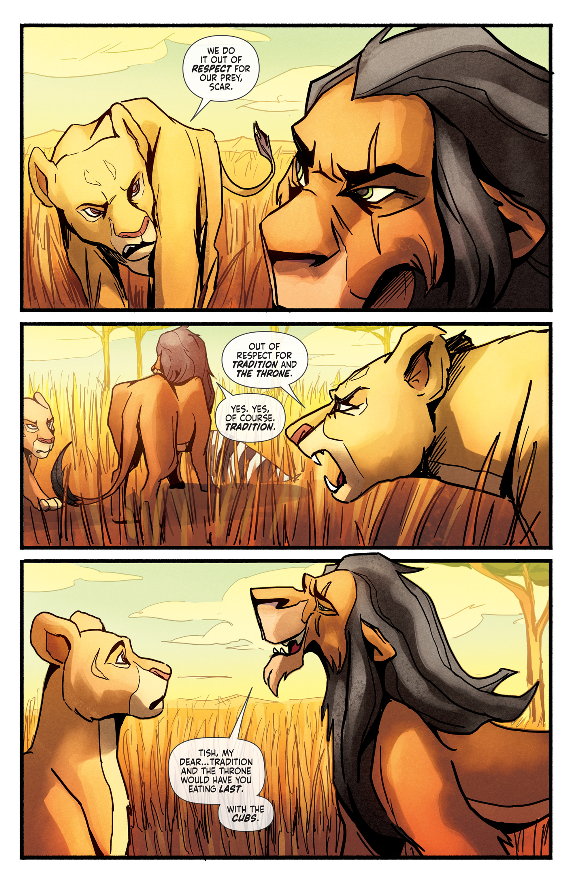 Read online Disney Villains: Scar comic -  Issue #2 - 14