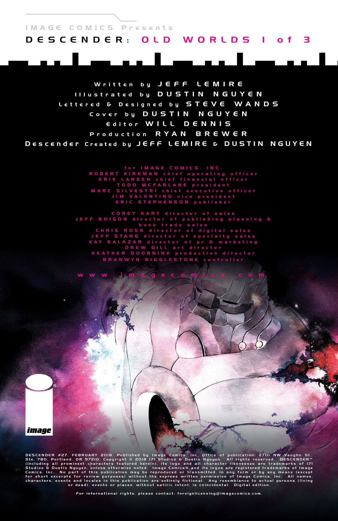 Read online Descender comic -  Issue #27 - 2