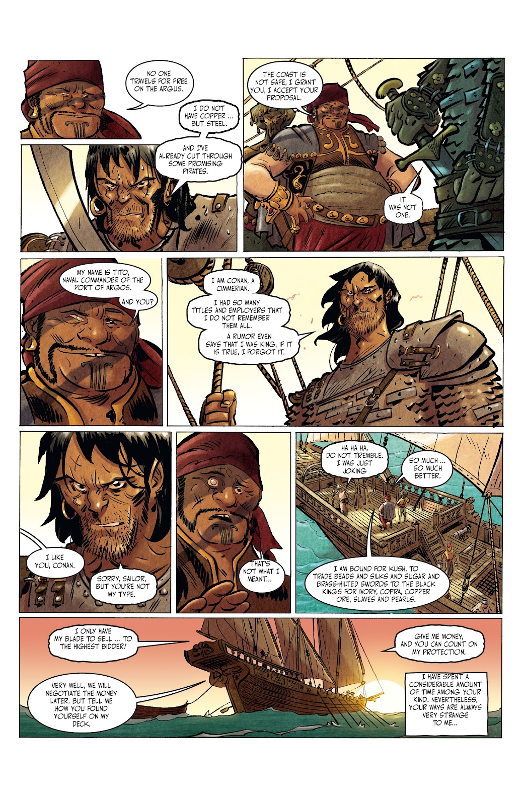 The Cimmerian issue TPB 1 - Page 11