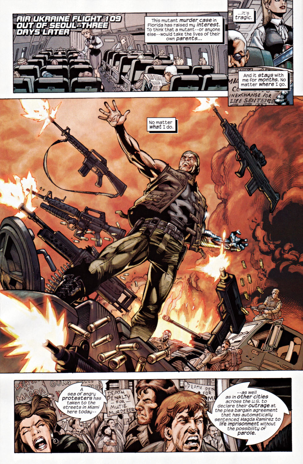 Read online Soldier X comic -  Issue #11 - 12