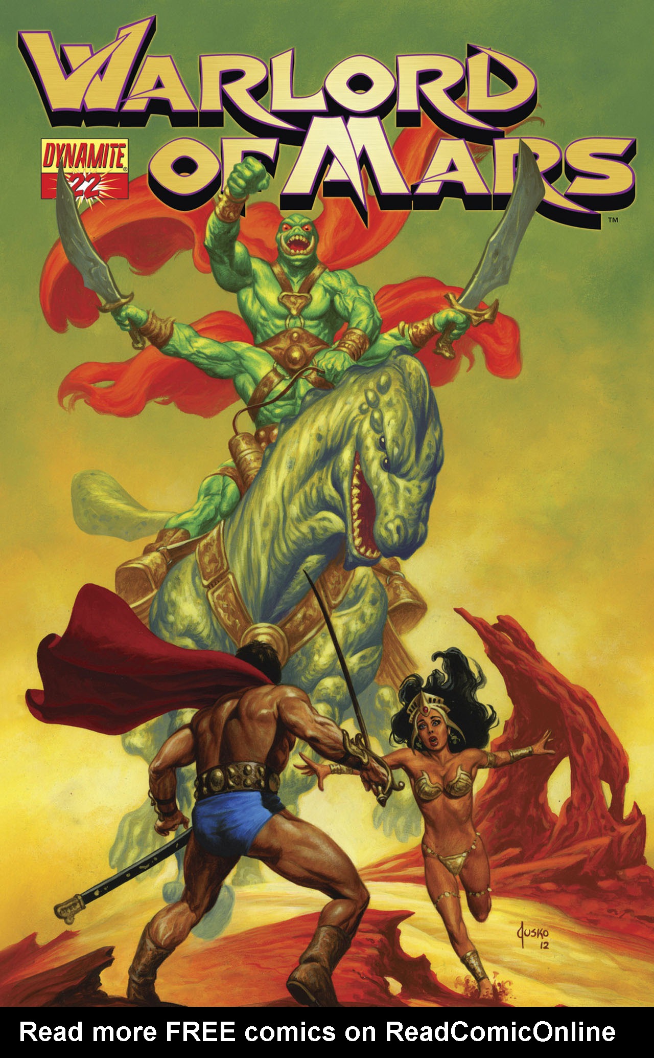 Read online Warlord of Mars comic -  Issue #22 - 1