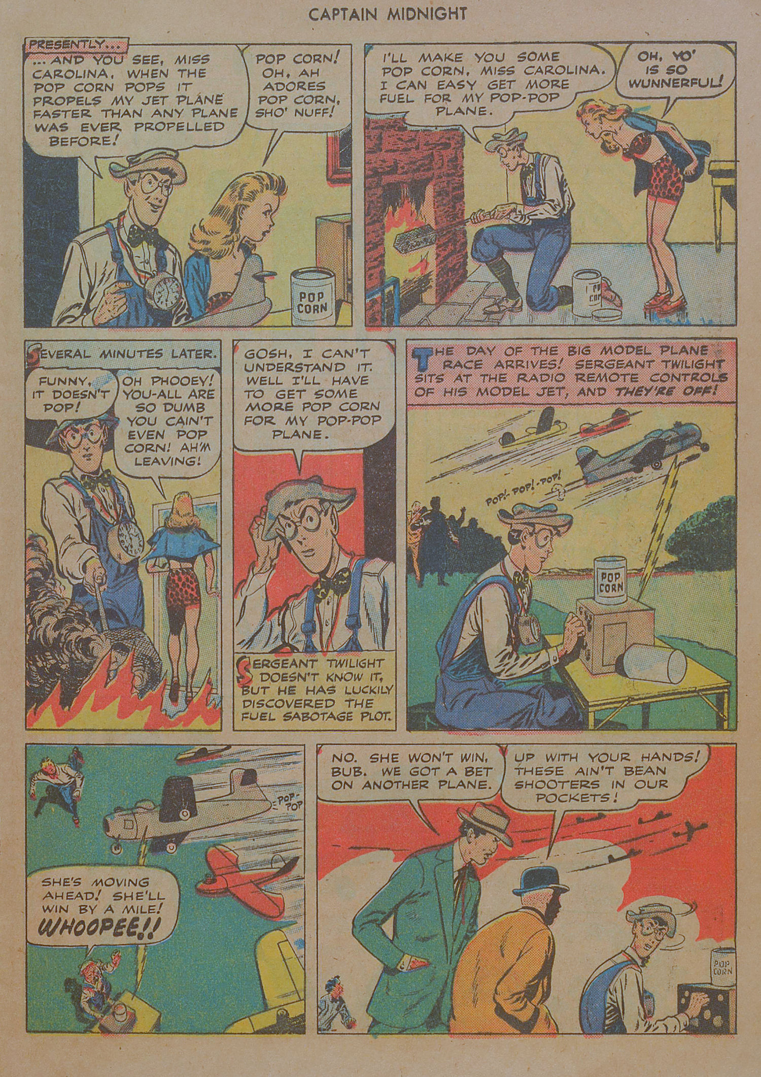 Read online Captain Midnight (1942) comic -  Issue #67 - 13