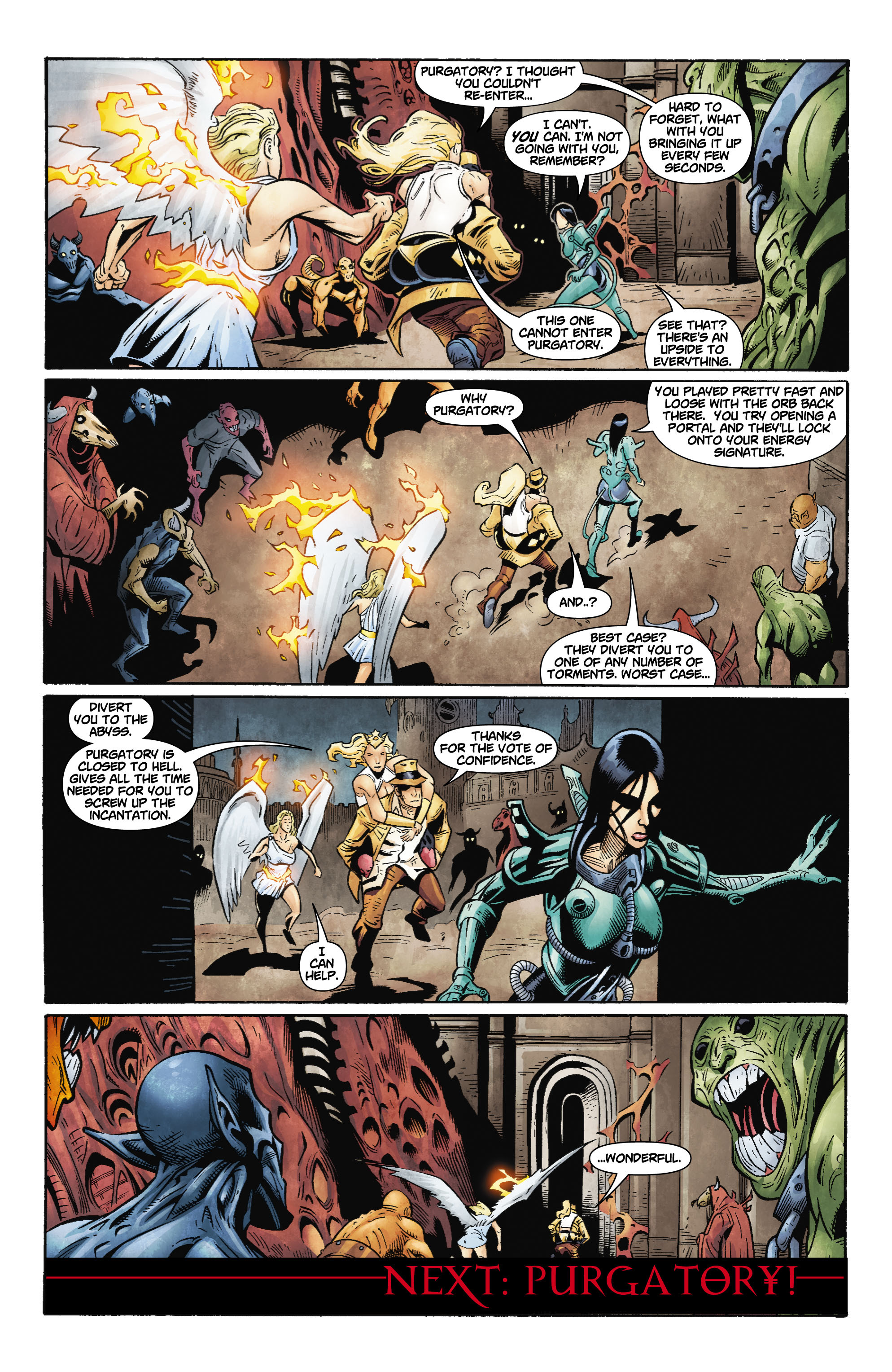 Read online Reign in Hell comic -  Issue #6 - 31