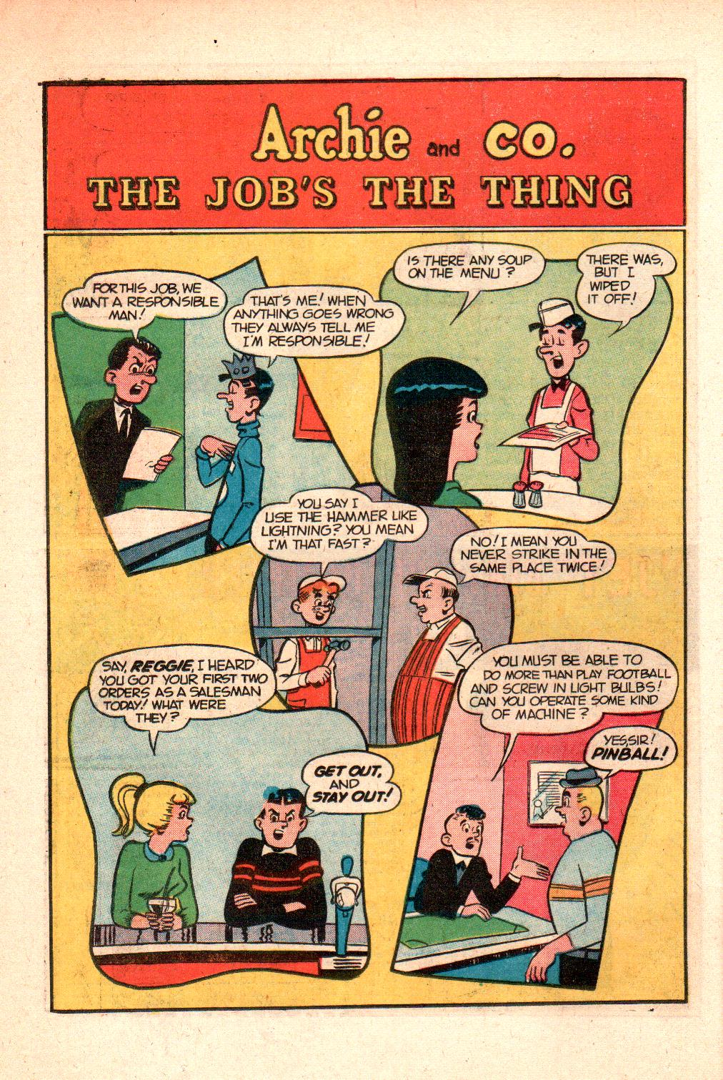 Read online Archie's Joke Book Magazine comic -  Issue #46 - 25