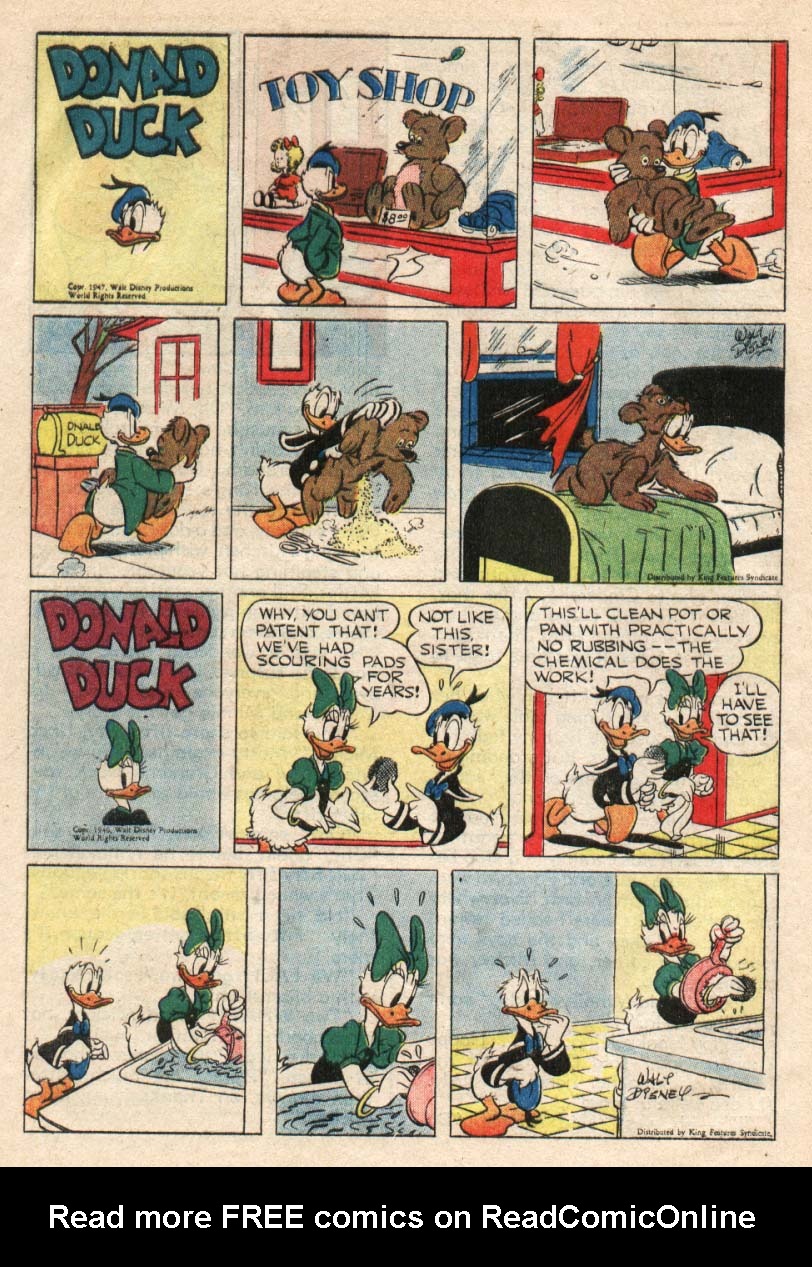 Read online Walt Disney's Comics and Stories comic -  Issue #123 - 36