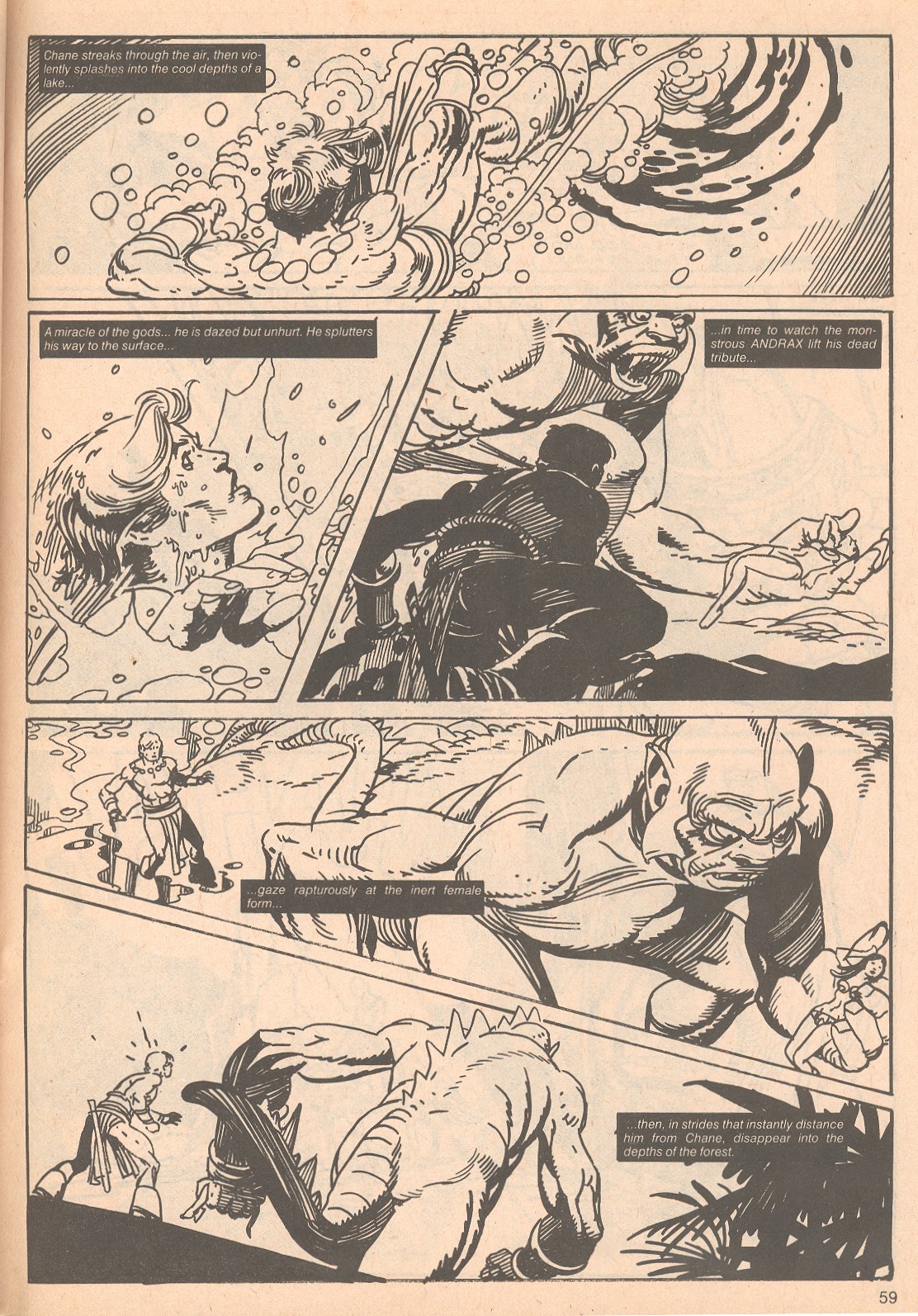 Read online The Savage Sword Of Conan comic -  Issue #63 - 59