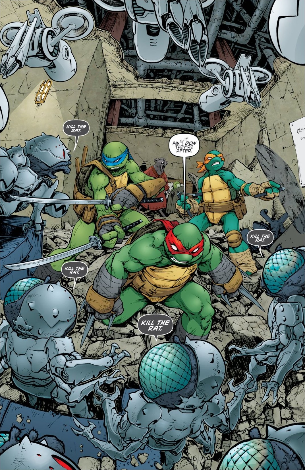 Read online Teenage Mutant Ninja Turtles: The IDW Collection comic -  Issue # TPB 6 (Part 2) - 91