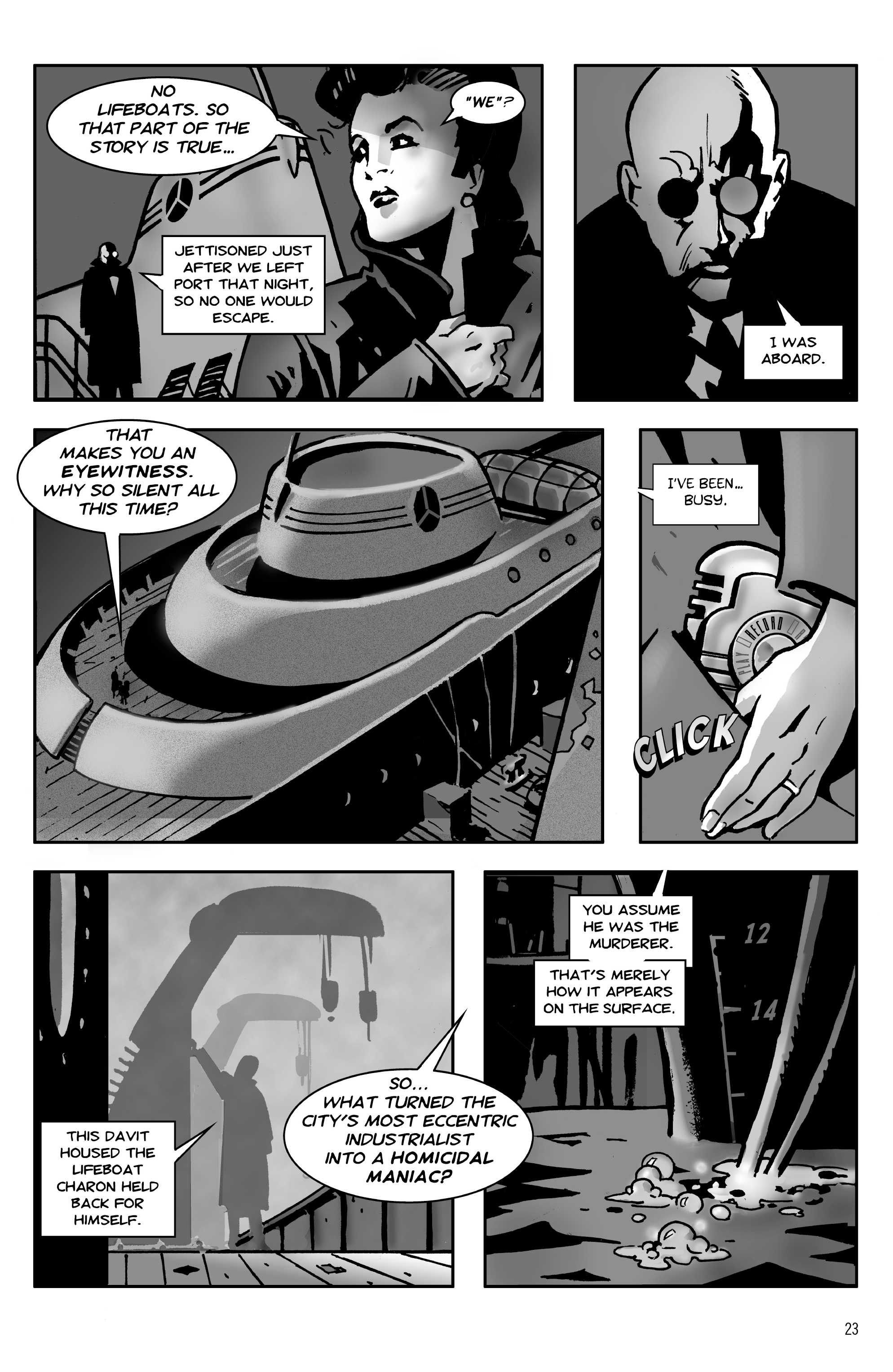 Read online Noir: A Collection of Crime Comics comic -  Issue # TPB - 22