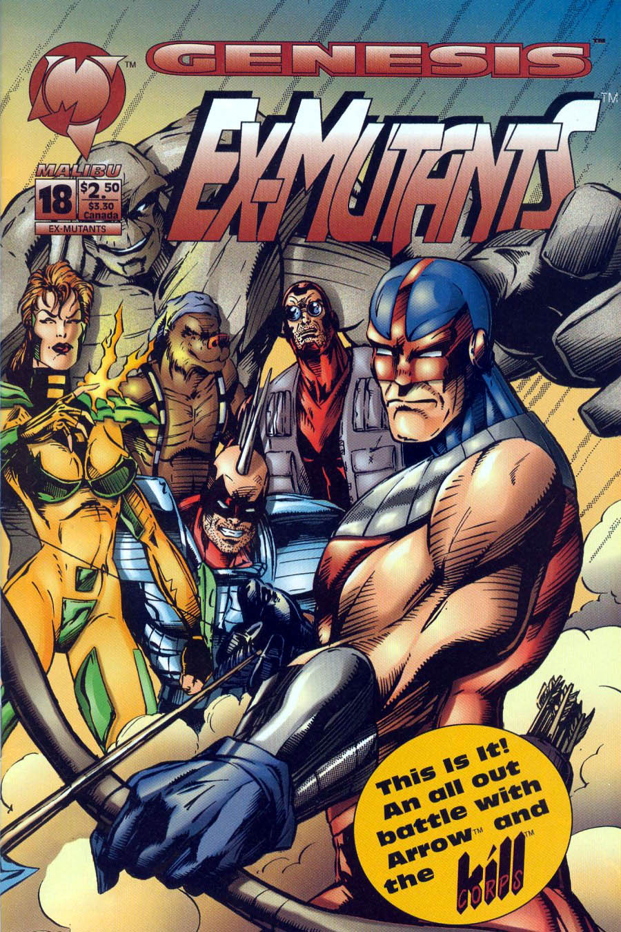 Read online Ex-Mutants comic -  Issue #18 - 1