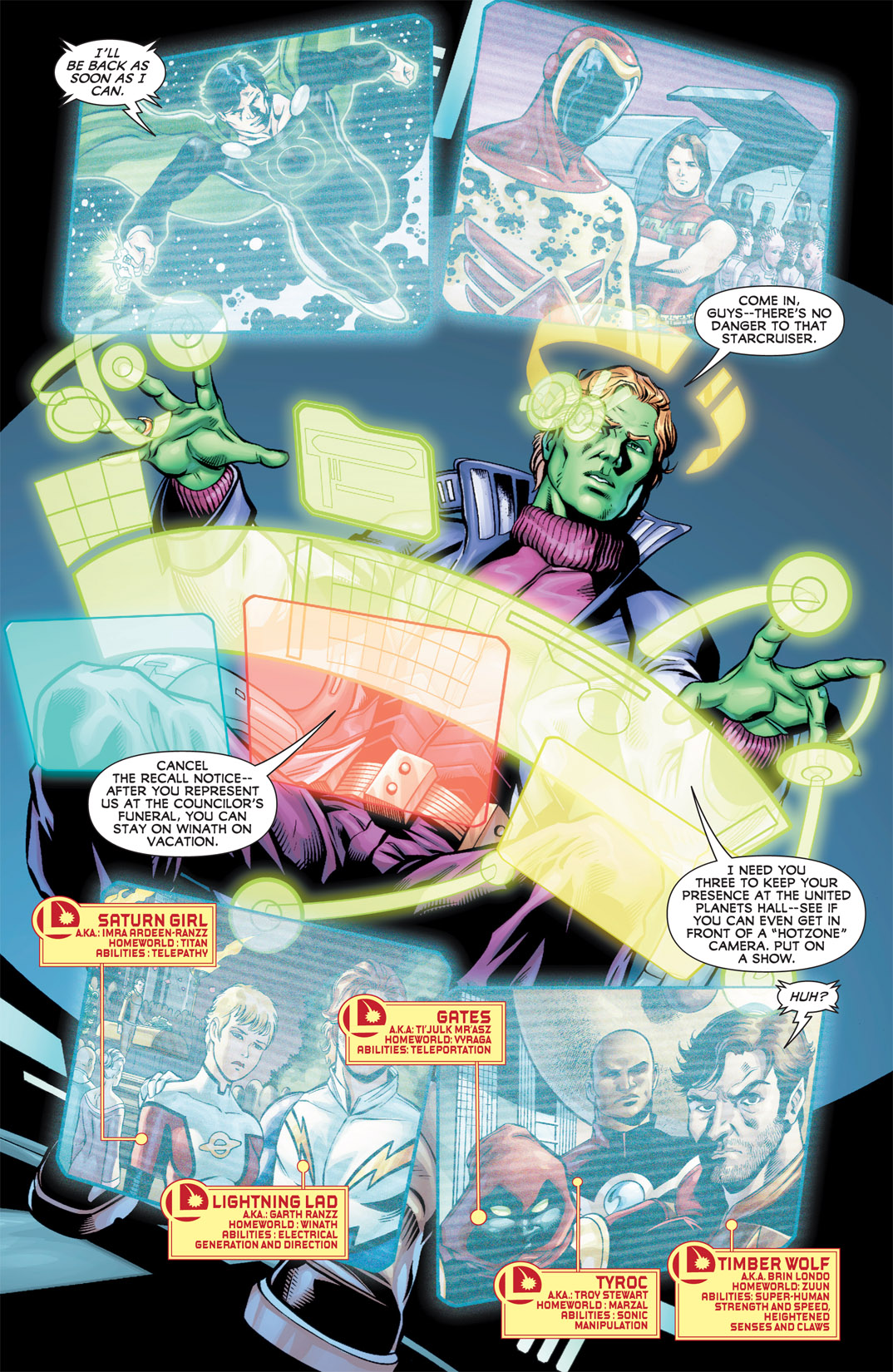 Legion of Super-Heroes (2010) Issue #10 #11 - English 7