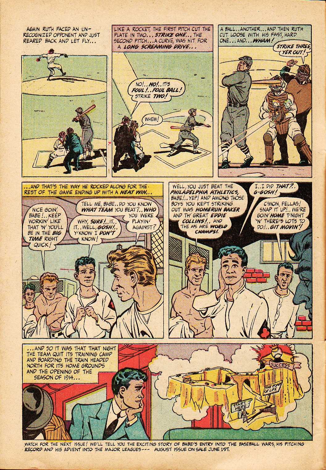 Read online Babe Ruth Sports Comics comic -  Issue #2 - 9