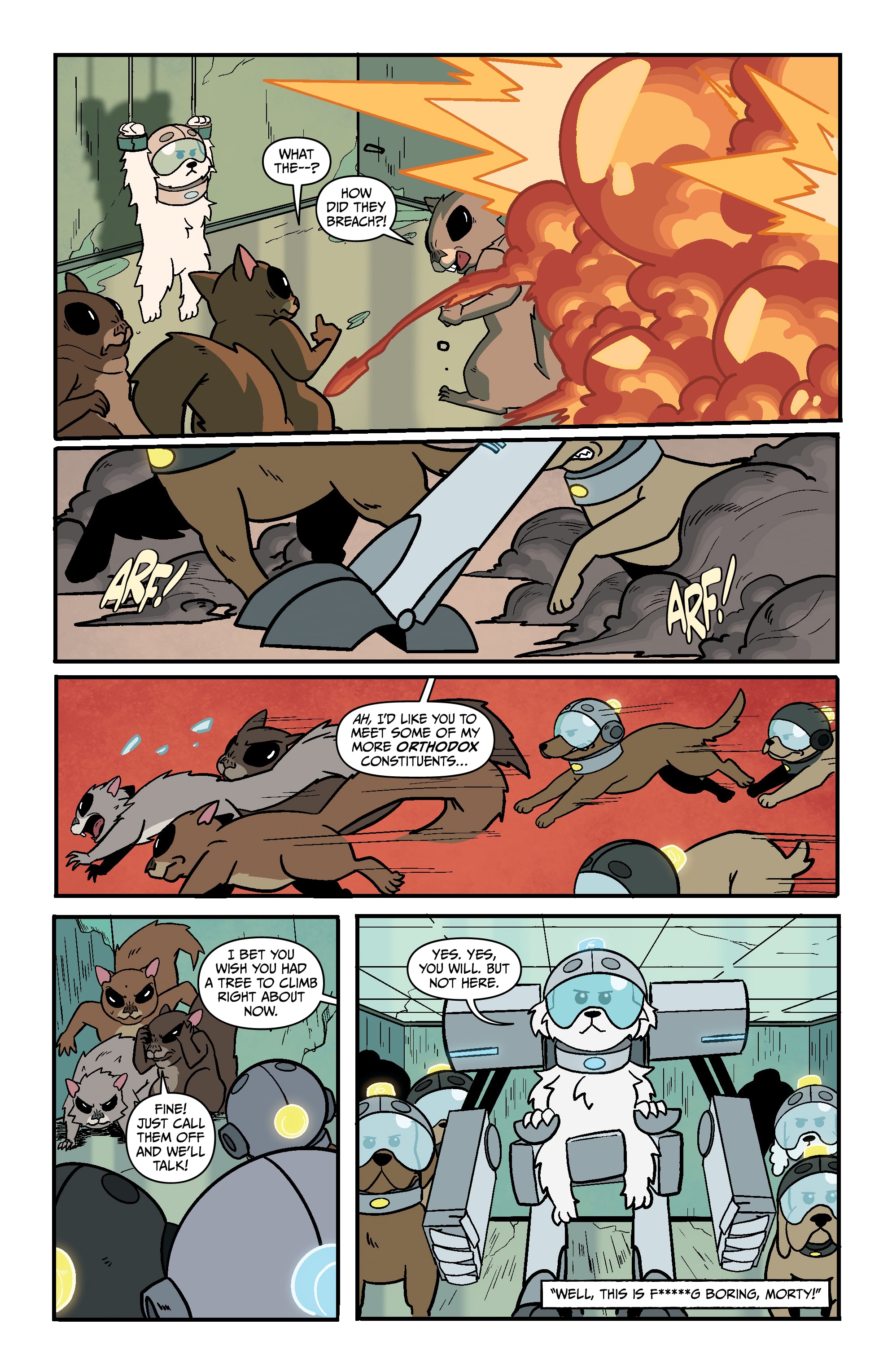 Read online Rick and Morty Presents: Snuffles Goes to War comic -  Issue # Full - 25