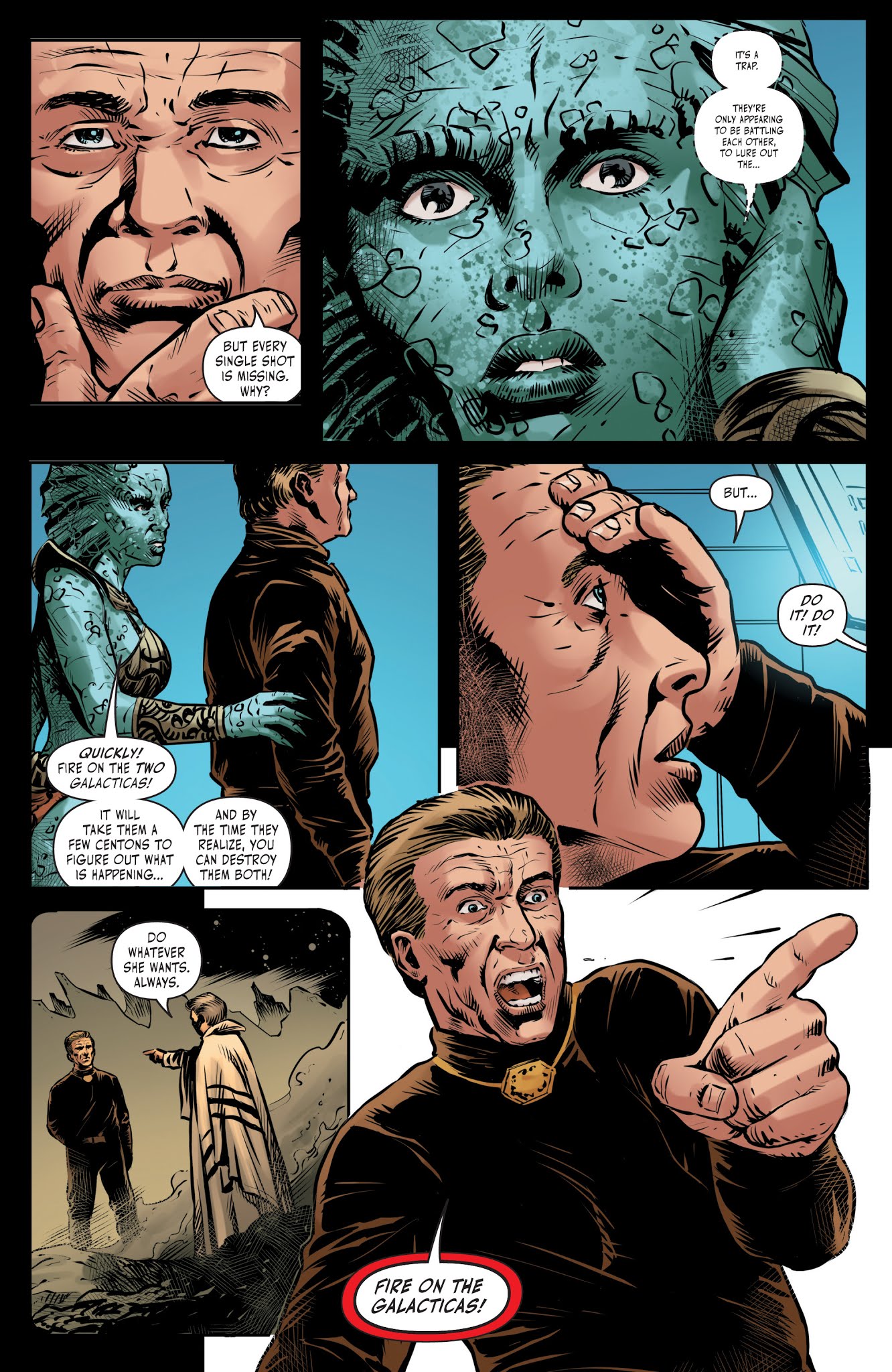 Read online Battlestar Galactica BSG vs. BSG comic -  Issue #6 - 9