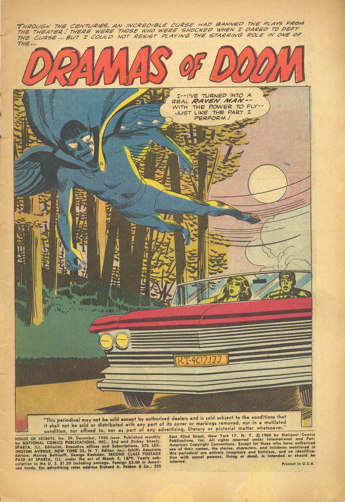 Read online House of Secrets (1956) comic -  Issue #39 - 3