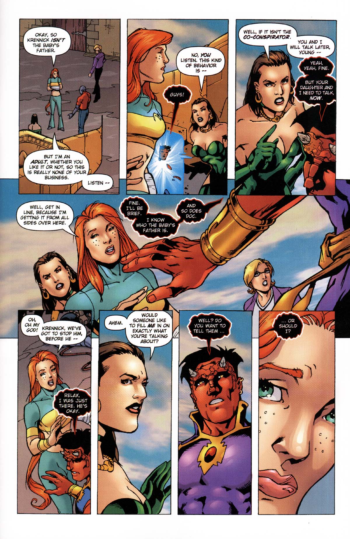 Read online Noble Causes: Family Secrets comic -  Issue #4 - 9