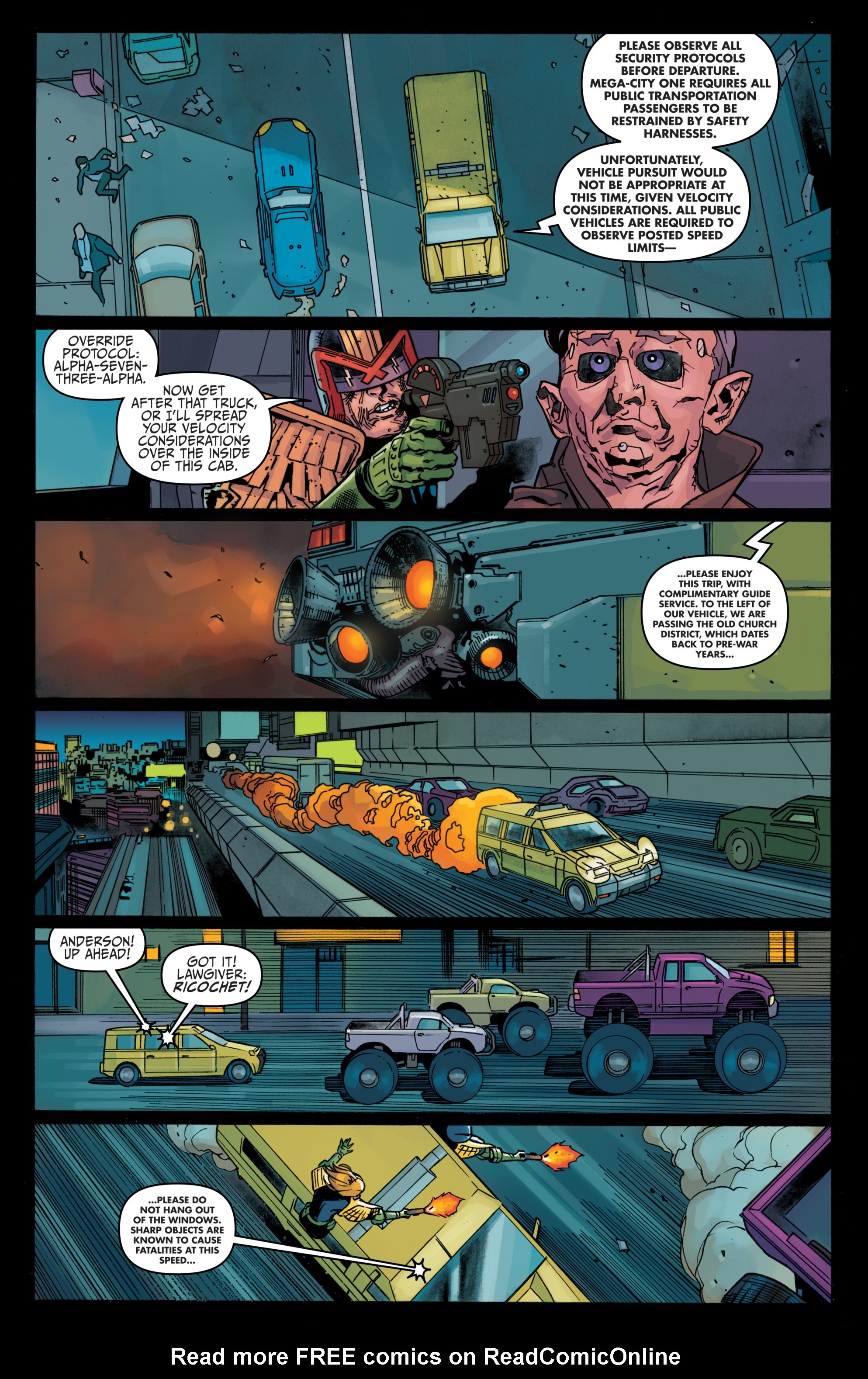Read online Judge Dredd: Toxic comic -  Issue #3 - 10