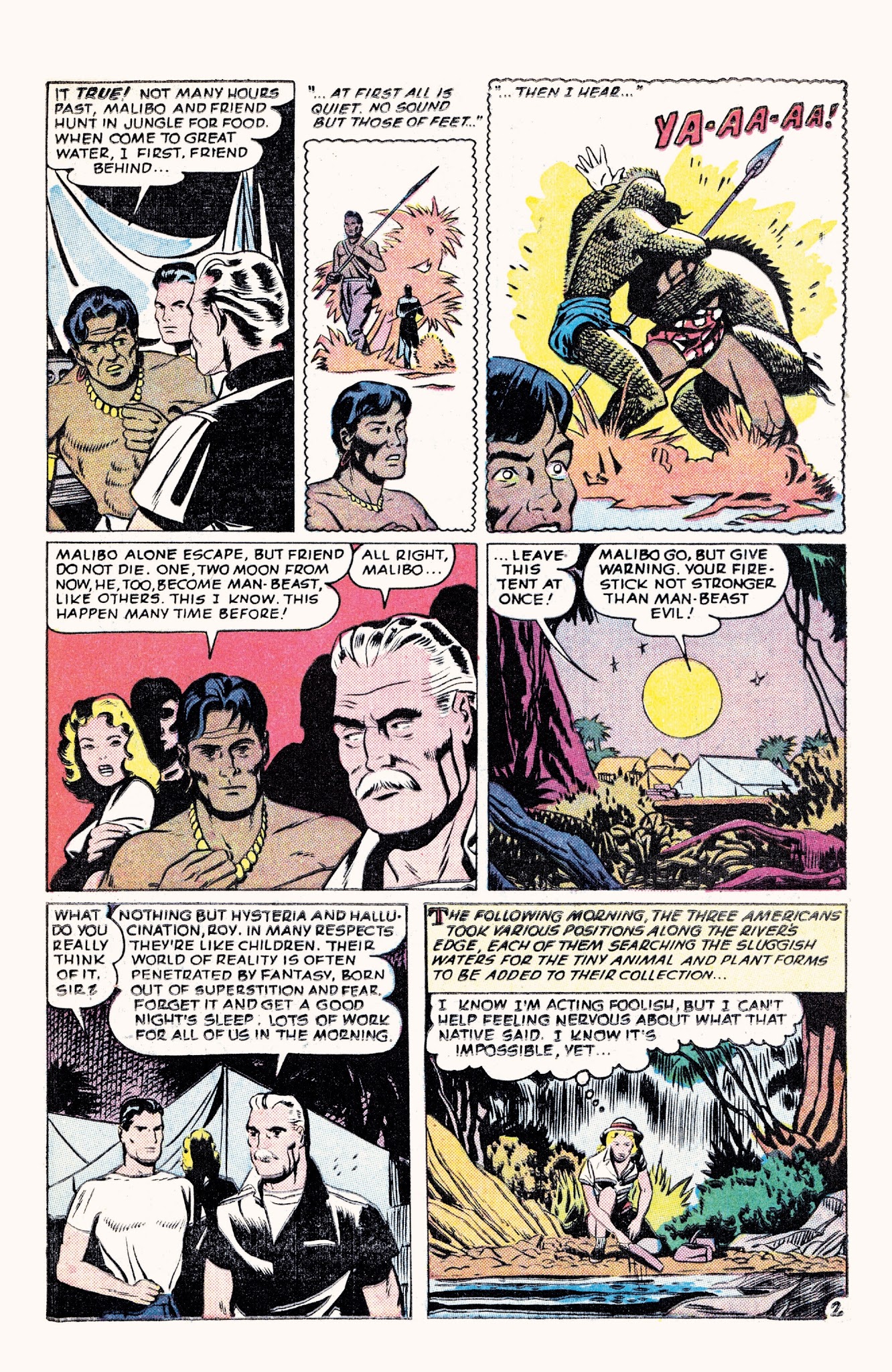 Read online Haunted Horror comic -  Issue #31 - 34