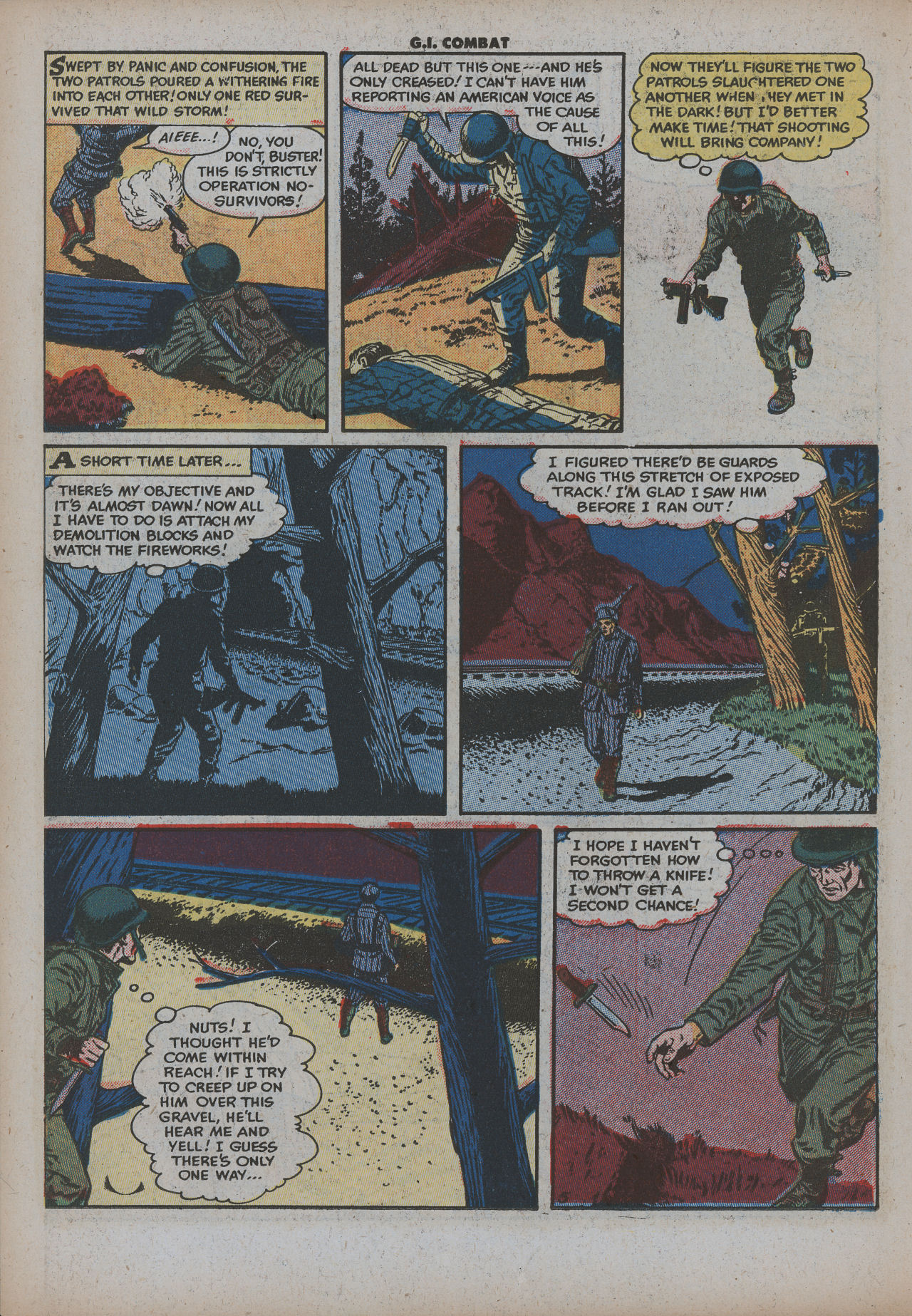 Read online G.I. Combat (1952) comic -  Issue #8 - 23