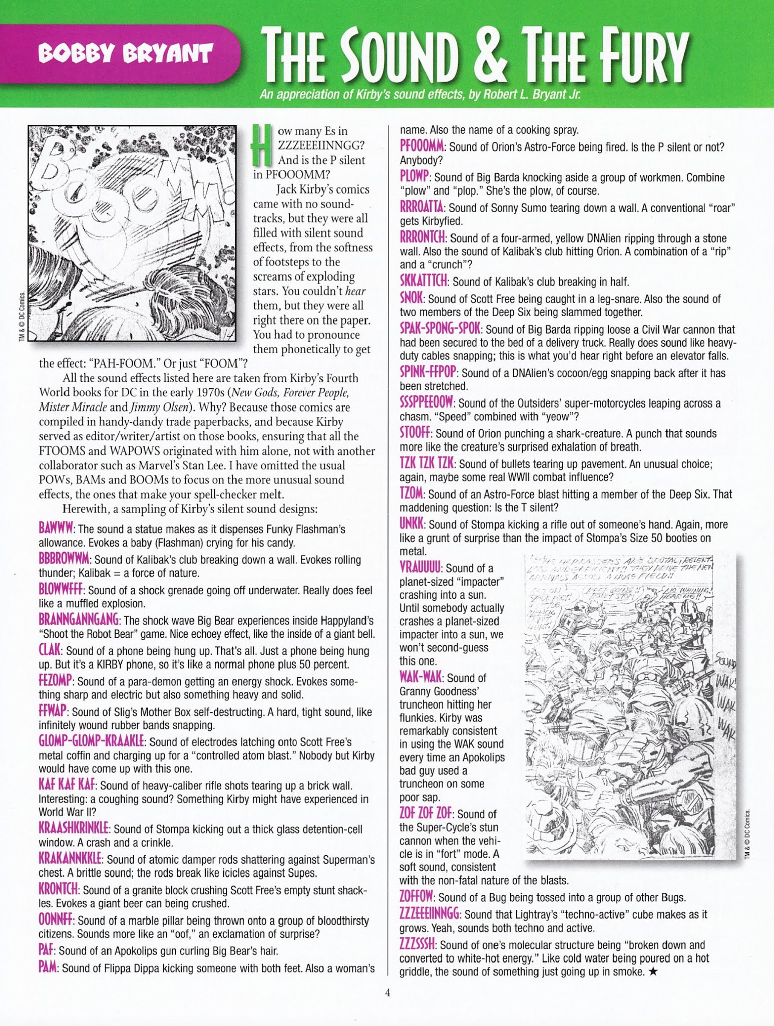 Read online The Jack Kirby Collector comic -  Issue #61 - 5