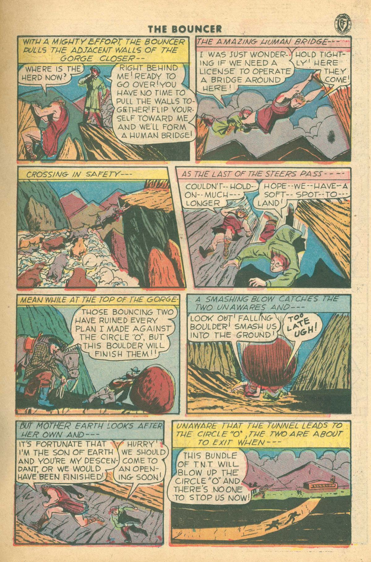Read online The Bouncer (1944) comic -  Issue #14 - 11