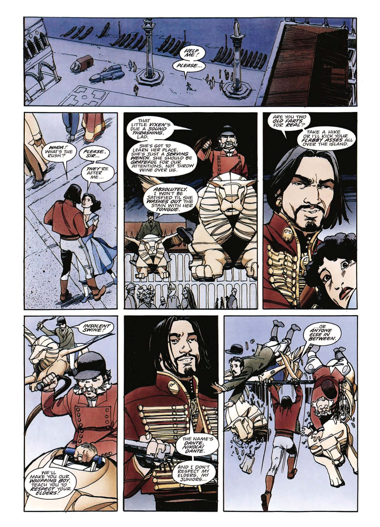 Read online Nikolai Dante comic -  Issue # TPB 2 - 164