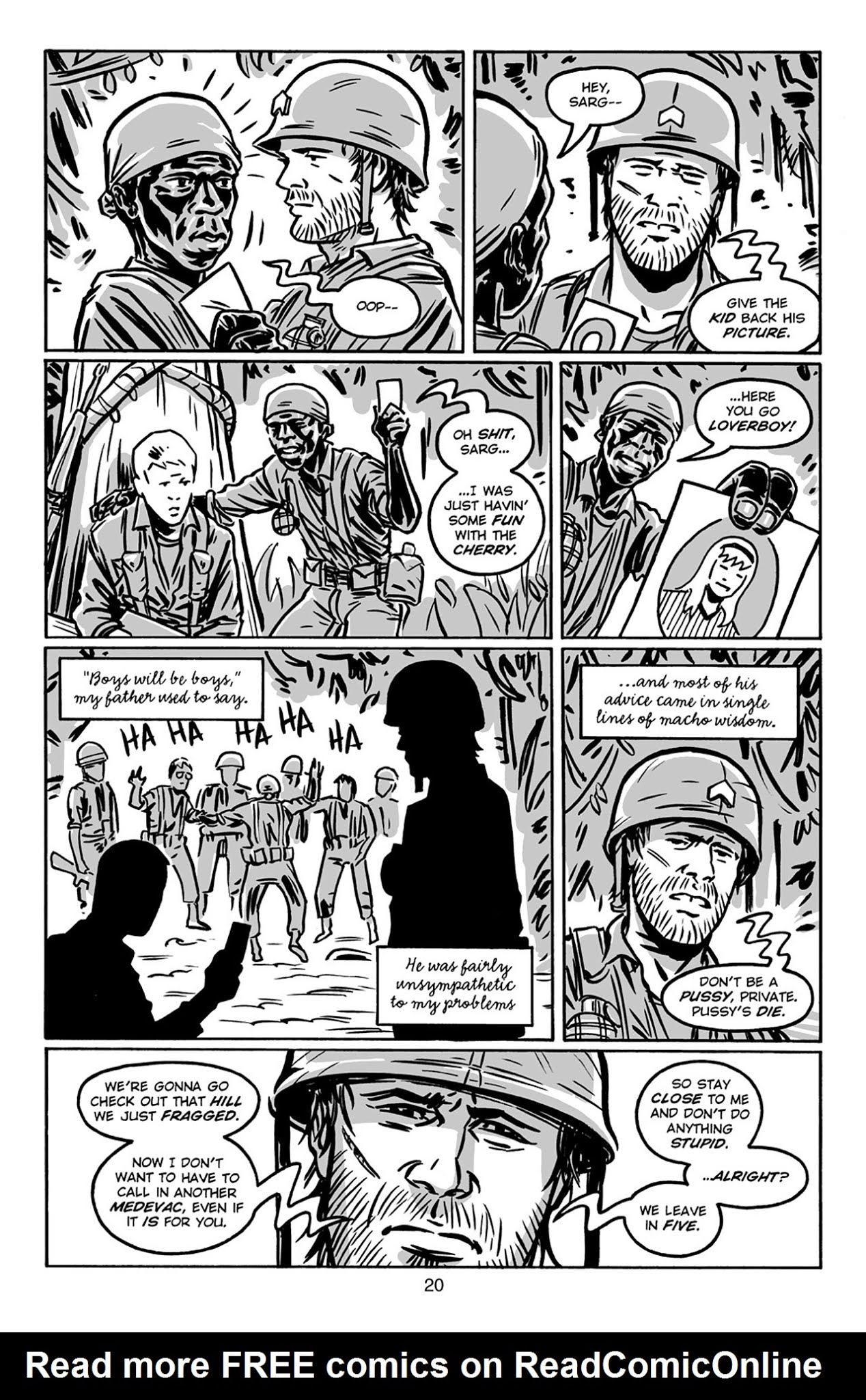 Read online Guerillas comic -  Issue #1 - 20