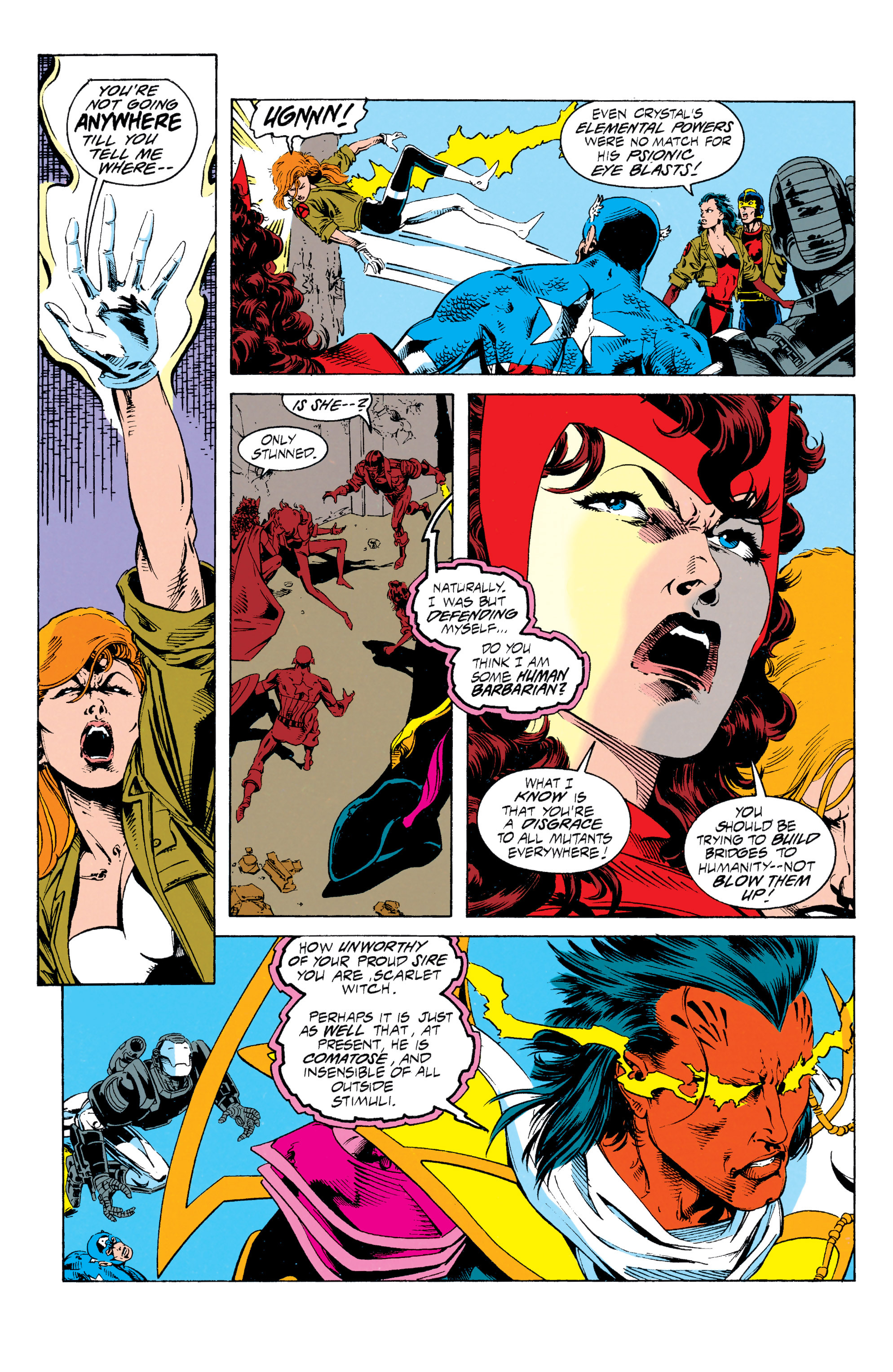 Read online Avengers: Avengers/X-Men - Bloodties comic -  Issue # TPB (Part 1) - 51