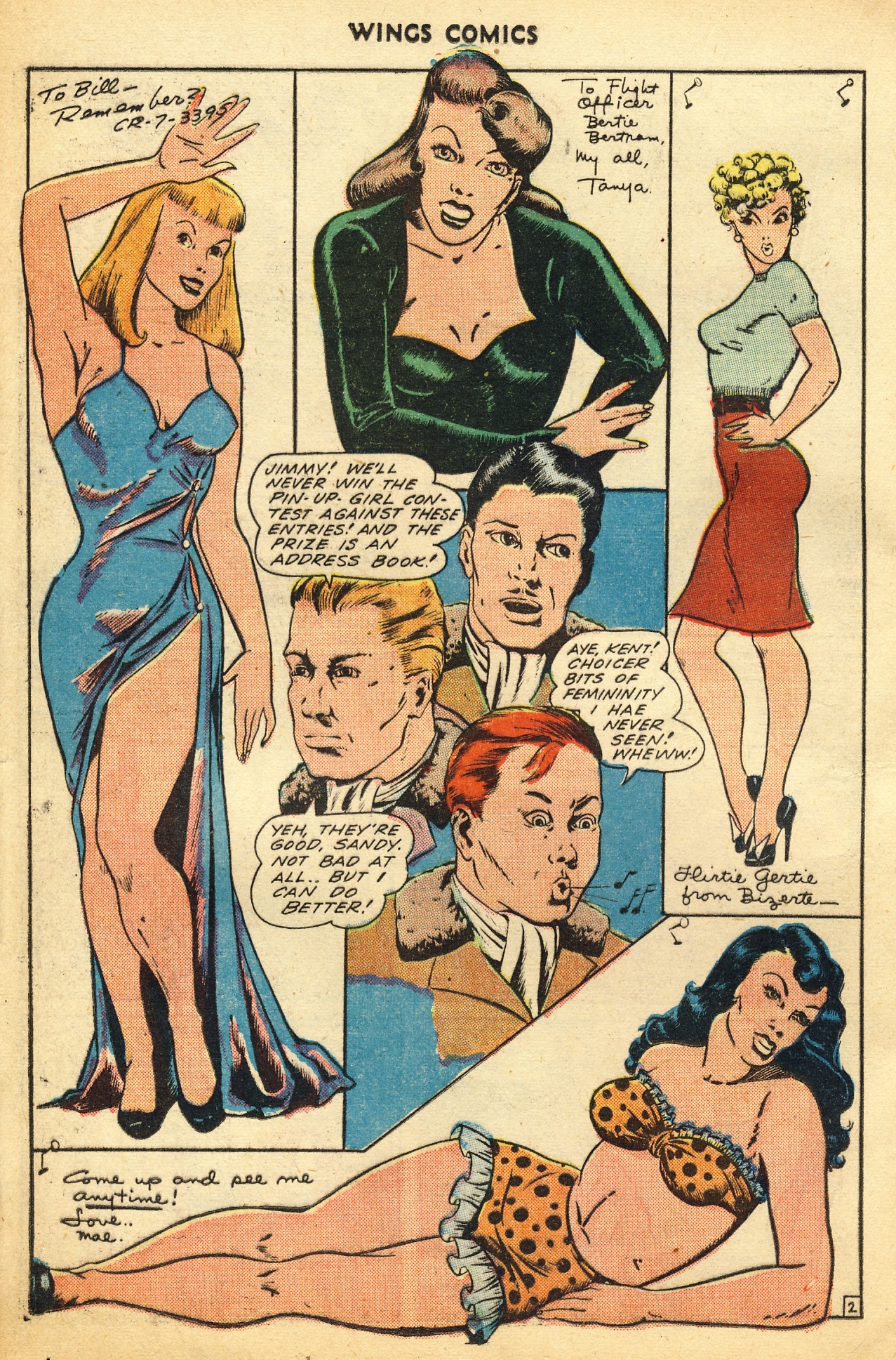 Read online Wings Comics comic -  Issue #45 - 28