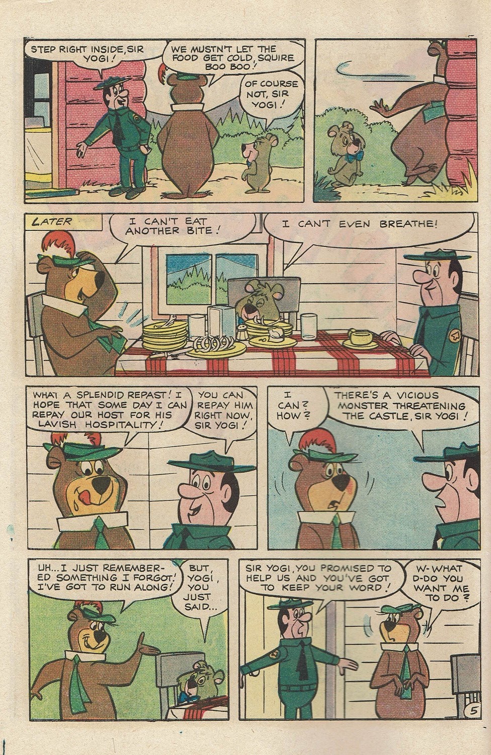 Read online Yogi Bear (1970) comic -  Issue #5 - 8
