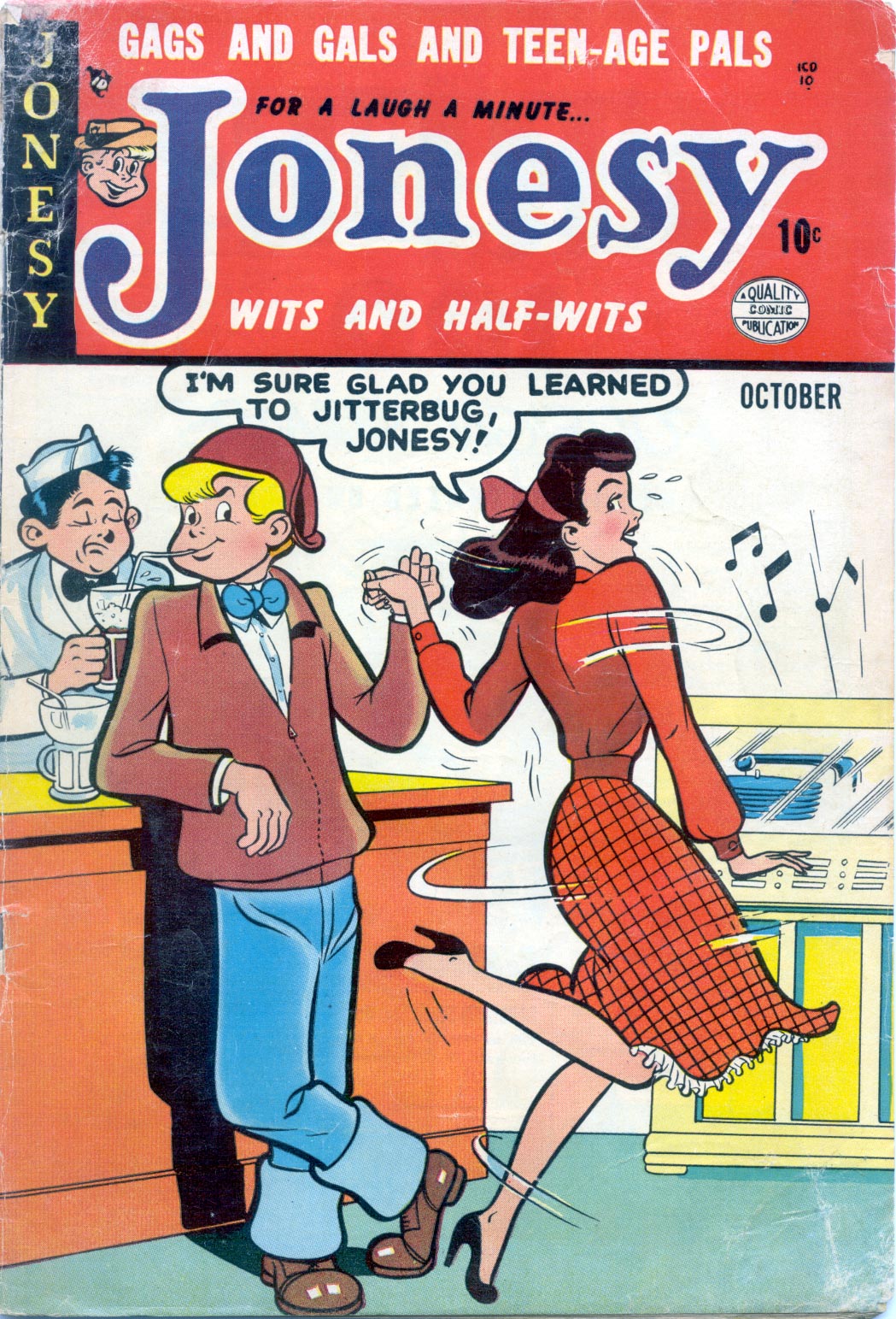 Read online Jonesy (1953) comic -  Issue #2 - 1