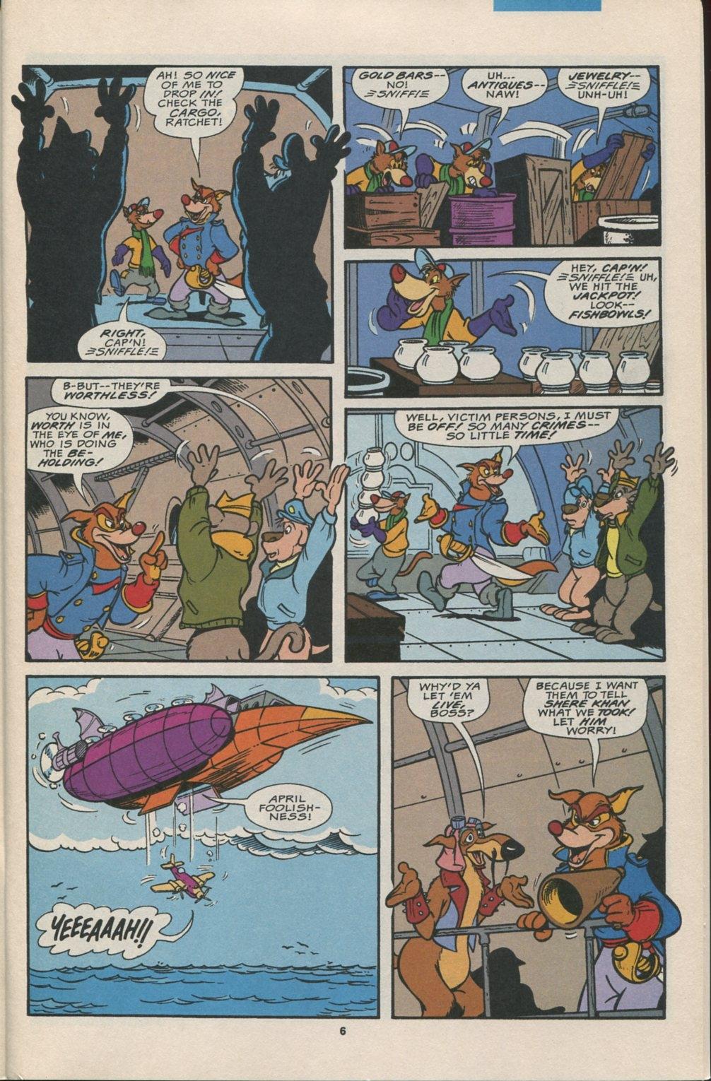 Disney's Tale Spin Limited Series: ''Take Off'' issue 3 - Page 7