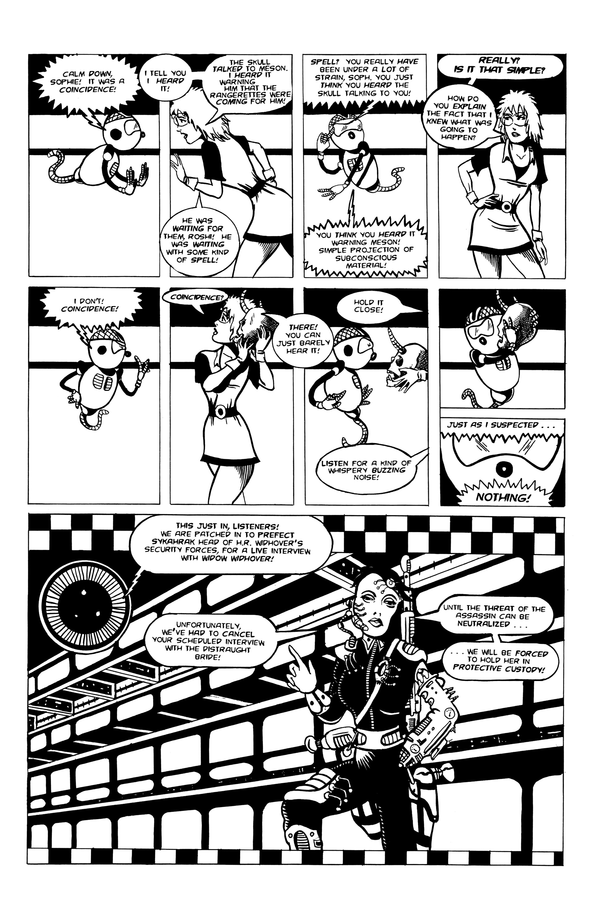 Read online Strange Attractors (1993) comic -  Issue #2 - 12