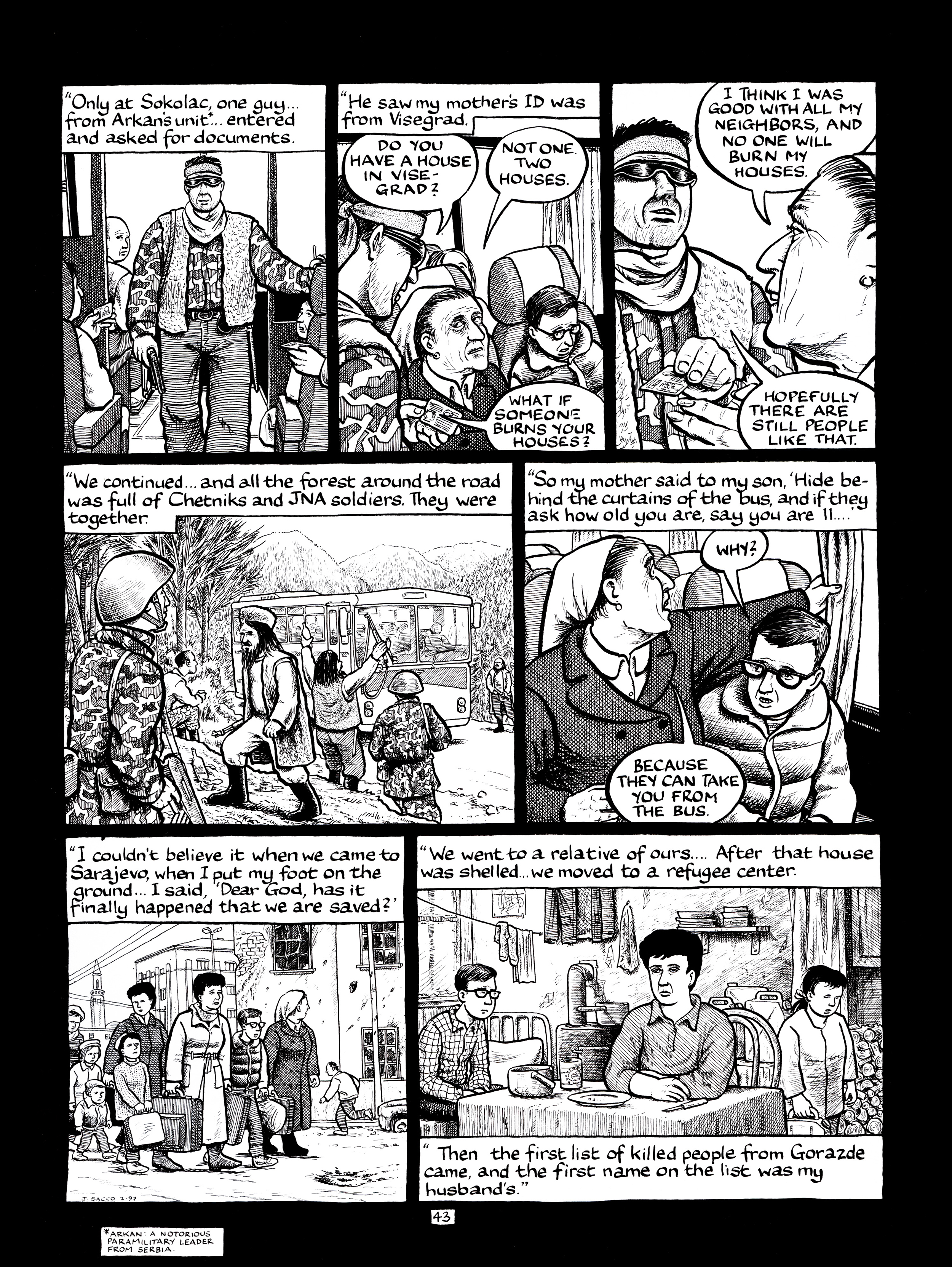 Read online Safe Area Goražde comic -  Issue # TPB (Part 1) - 81