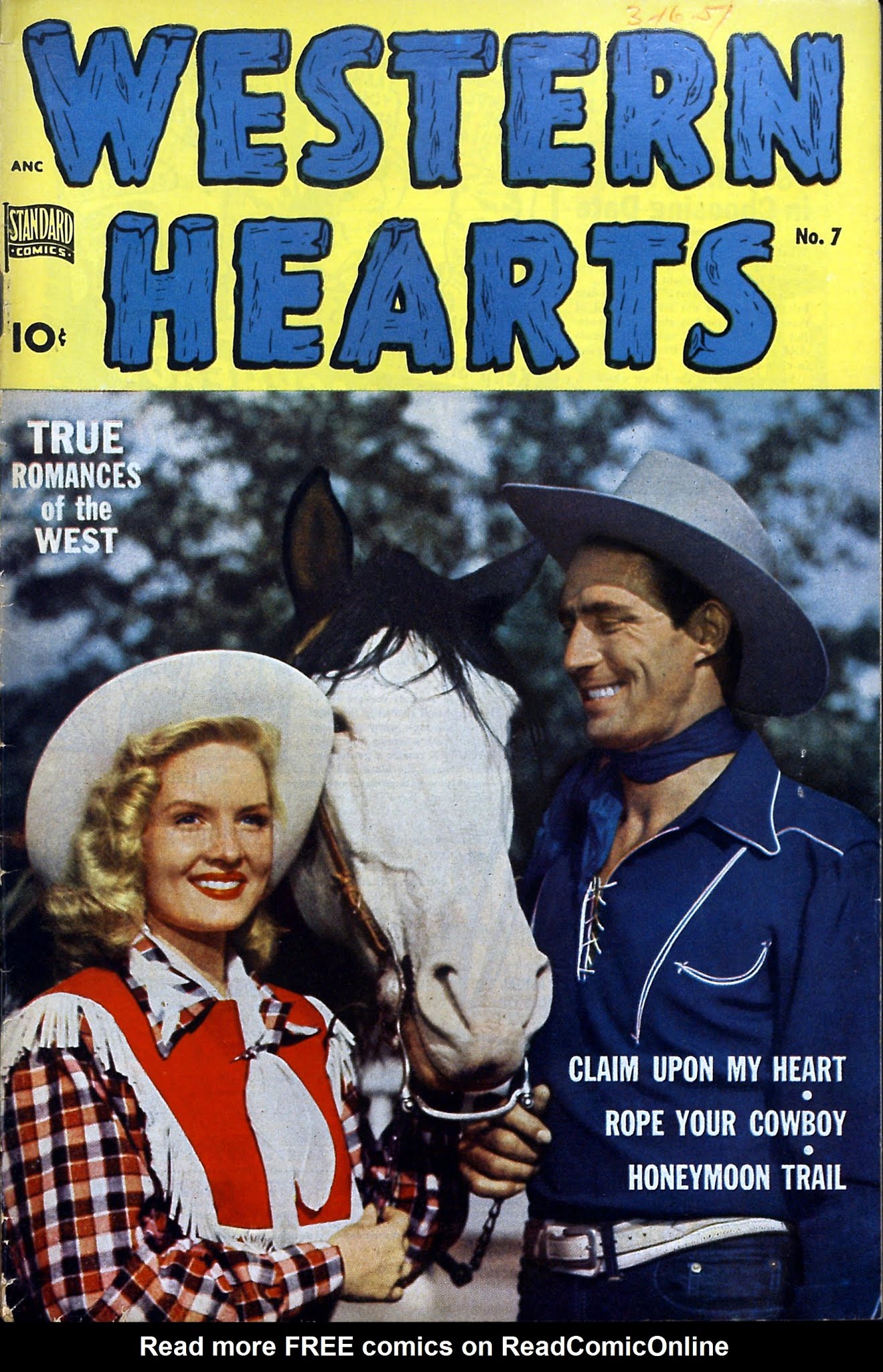 Read online Western Hearts comic -  Issue #7 - 1