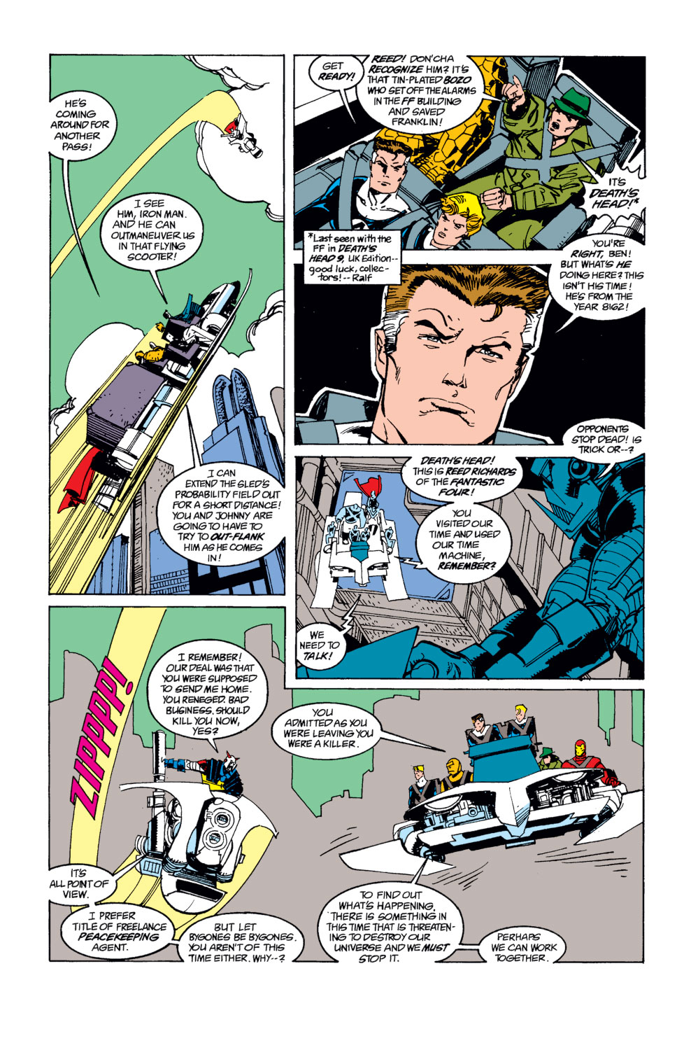 Read online Fantastic Four (1961) comic -  Issue #338 - 9