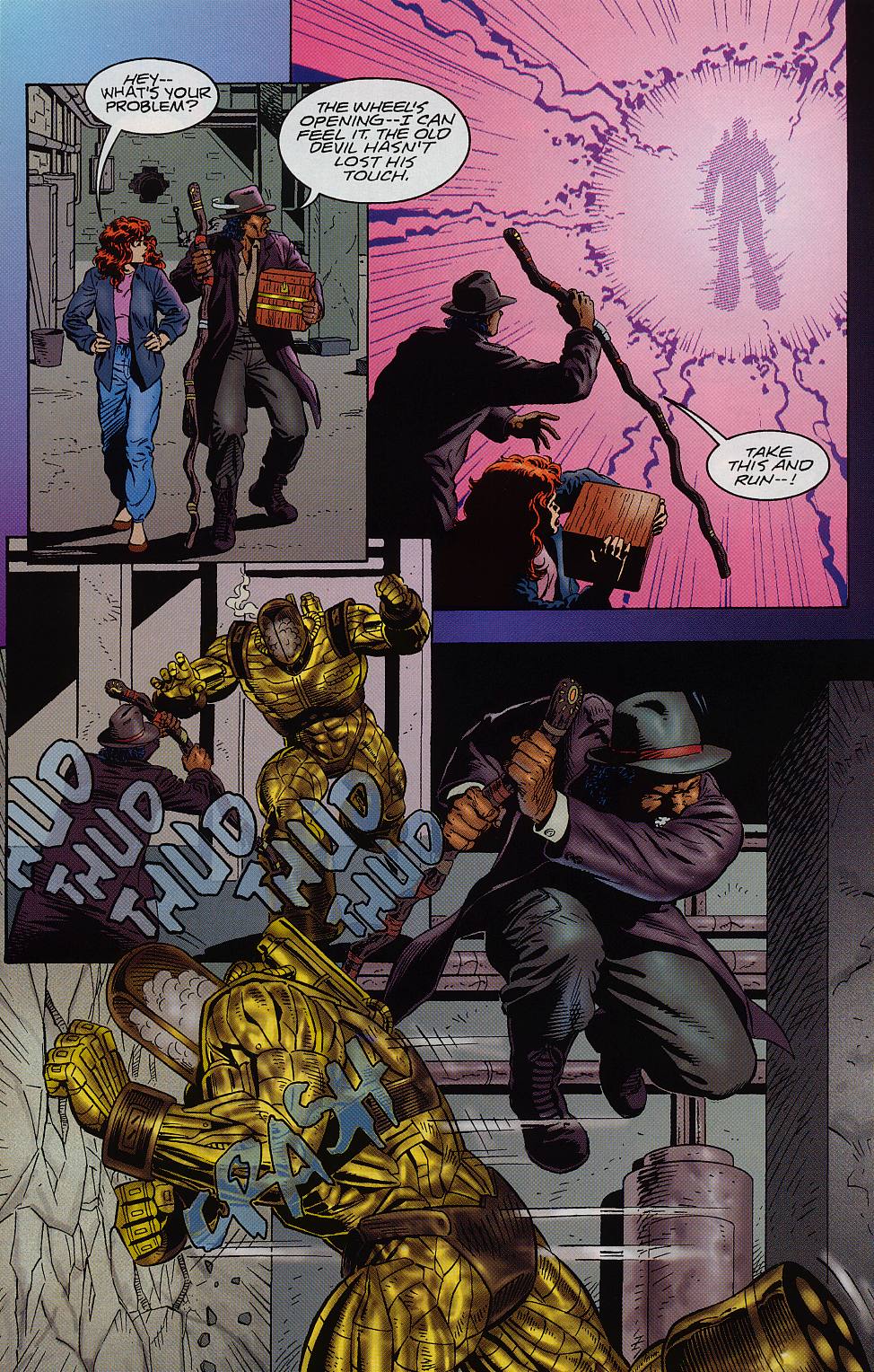 Read online Neil Gaiman's Mr. Hero - The Newmatic Man (1995) comic -  Issue #3 - 16
