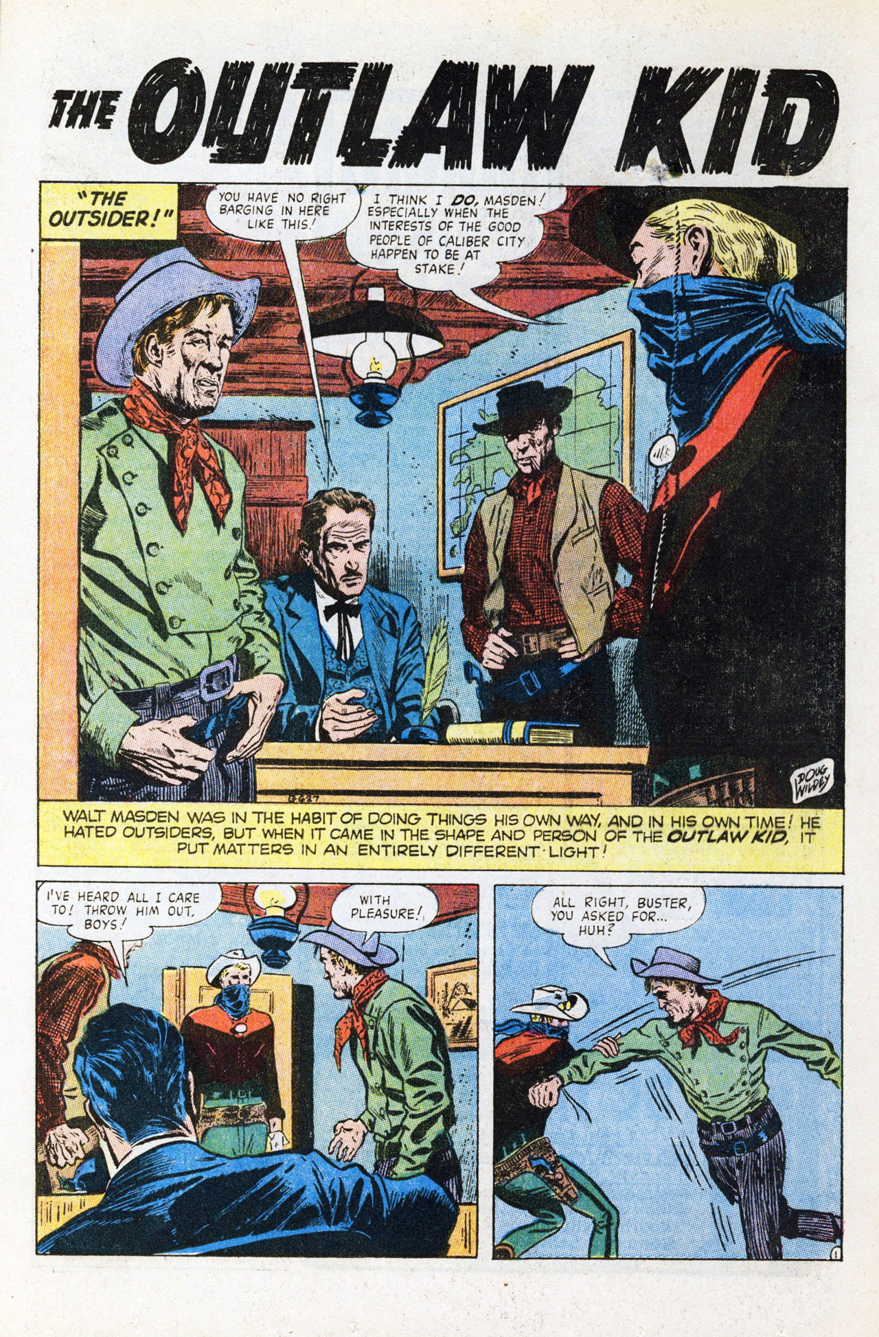 Read online The Outlaw Kid (1970) comic -  Issue #9 - 12