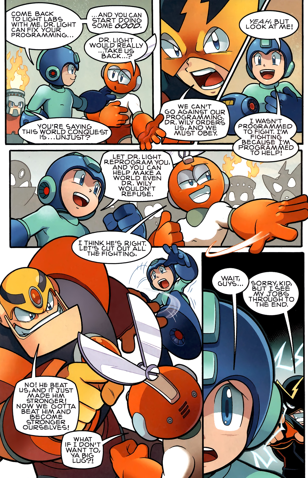 Read online Mega Man comic -  Issue #4 - 8