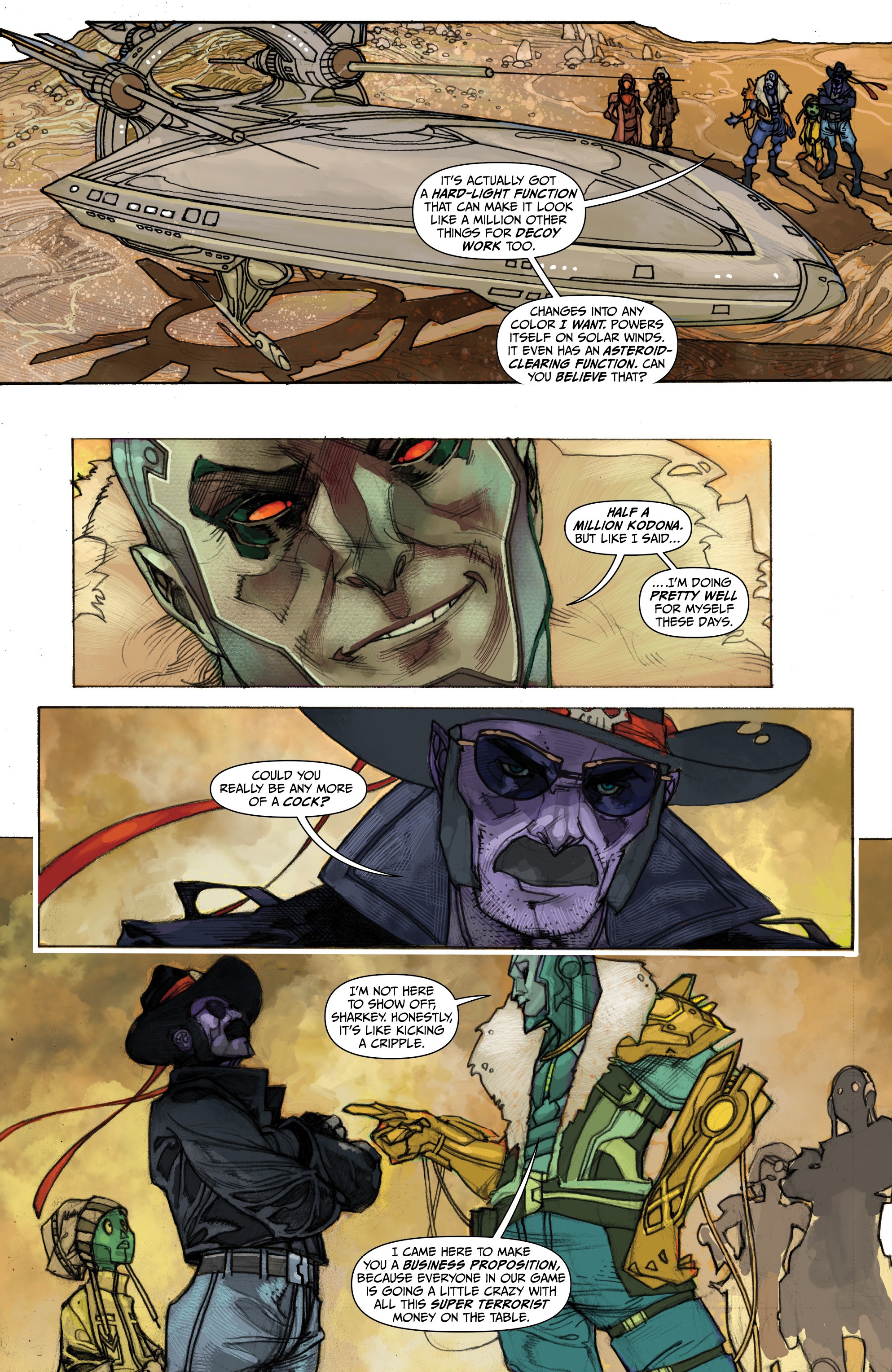 Read online Sharkey the Bounty Hunter comic -  Issue #2 - 16