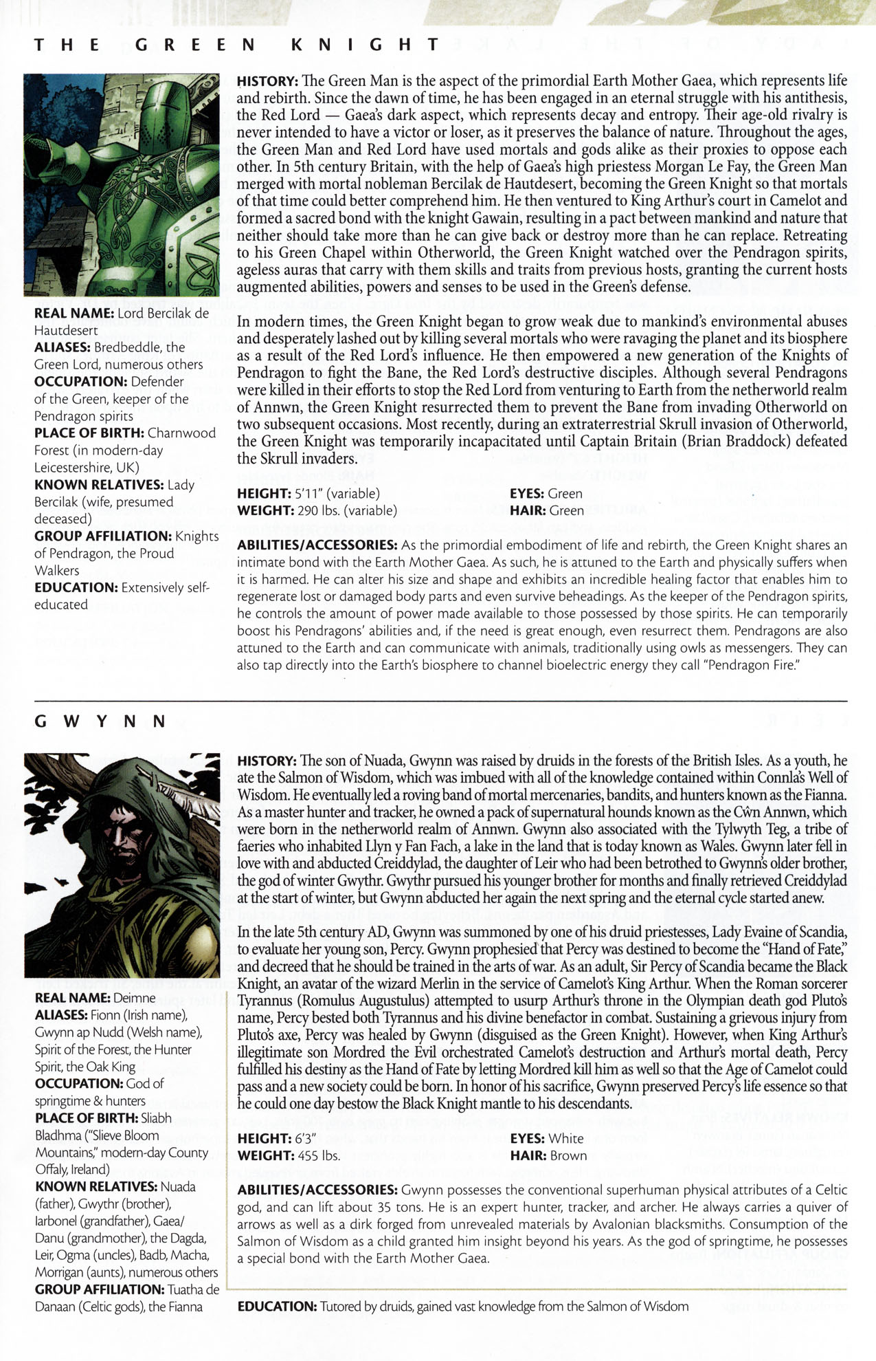 Read online Thor & Hercules: Encyclopaedia Mythologica comic -  Issue # Full - 57
