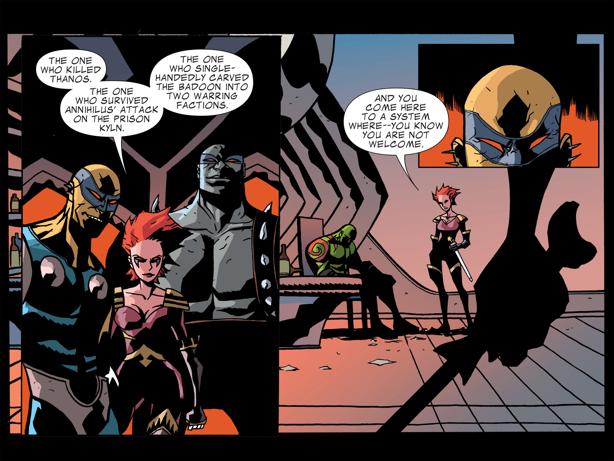 Read online Guardians Of The Galaxy Infinite Comic comic -  Issue #1 - 11