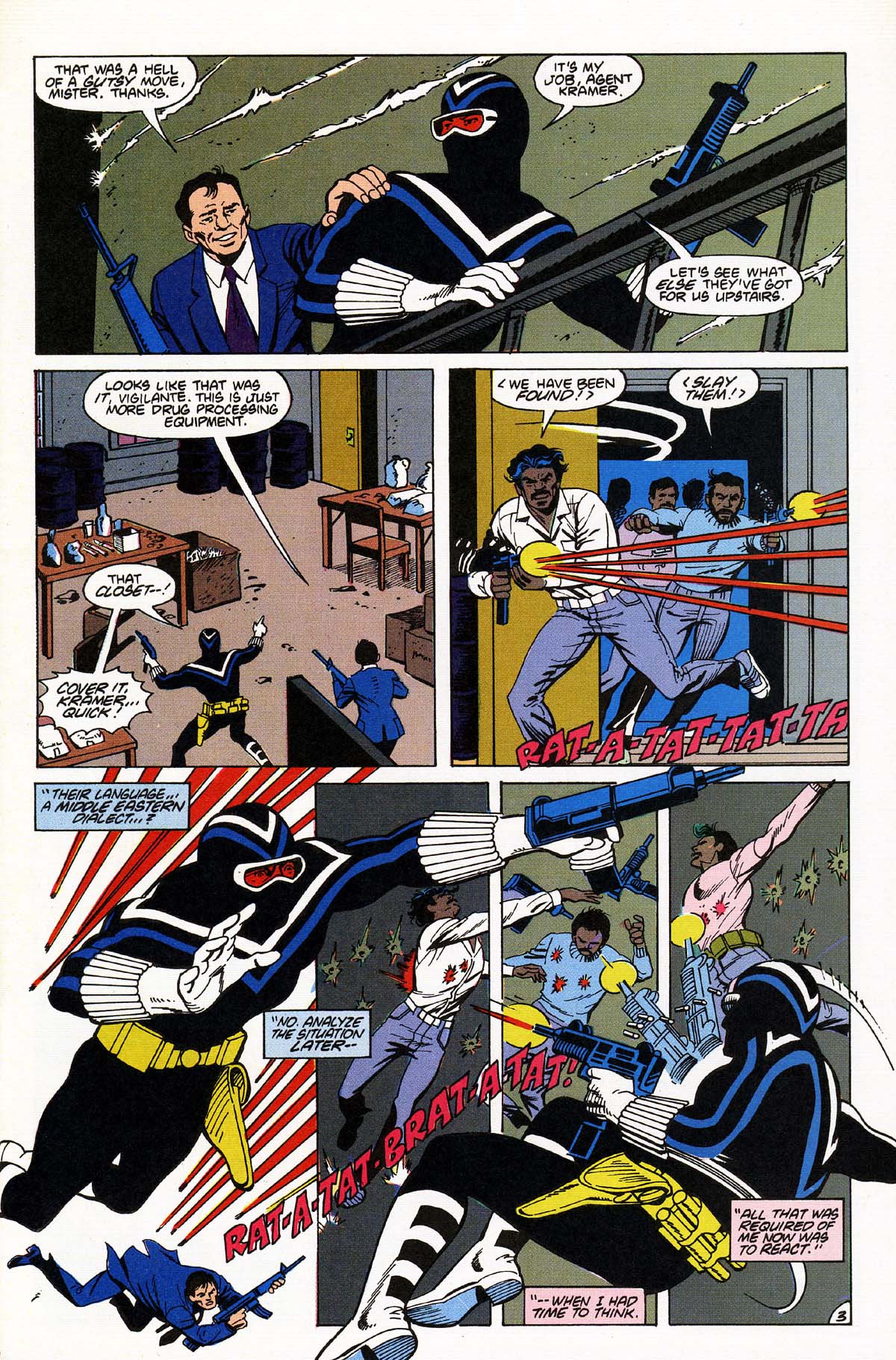 Read online Vigilante (1983) comic -  Issue #44 - 5