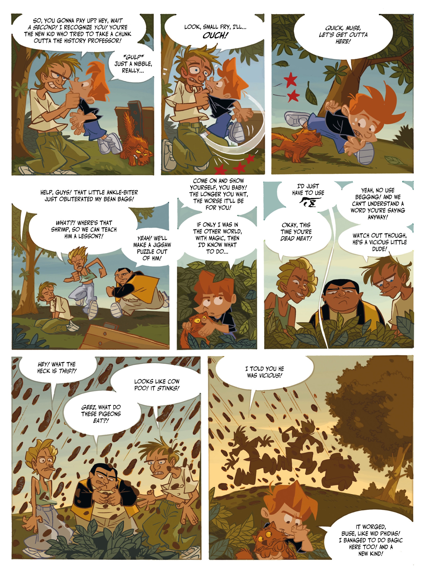 Read online Gregory and the Gargoyles comic -  Issue #3 - 11