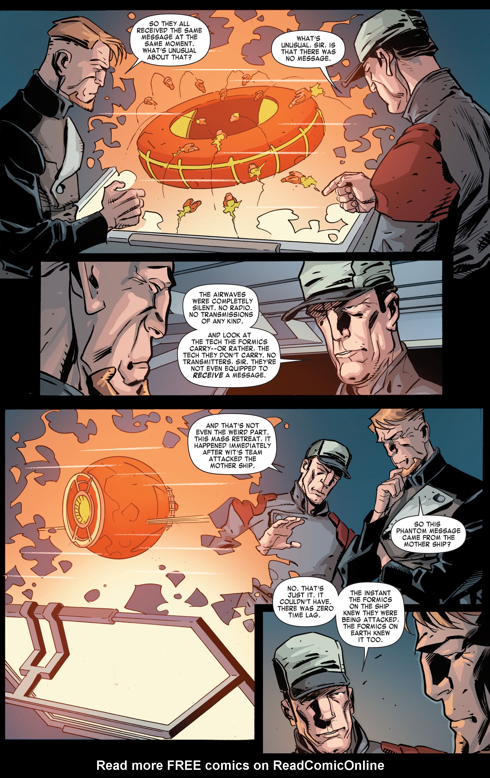 Read online Formic Wars: Silent Strike comic -  Issue #4 - 5