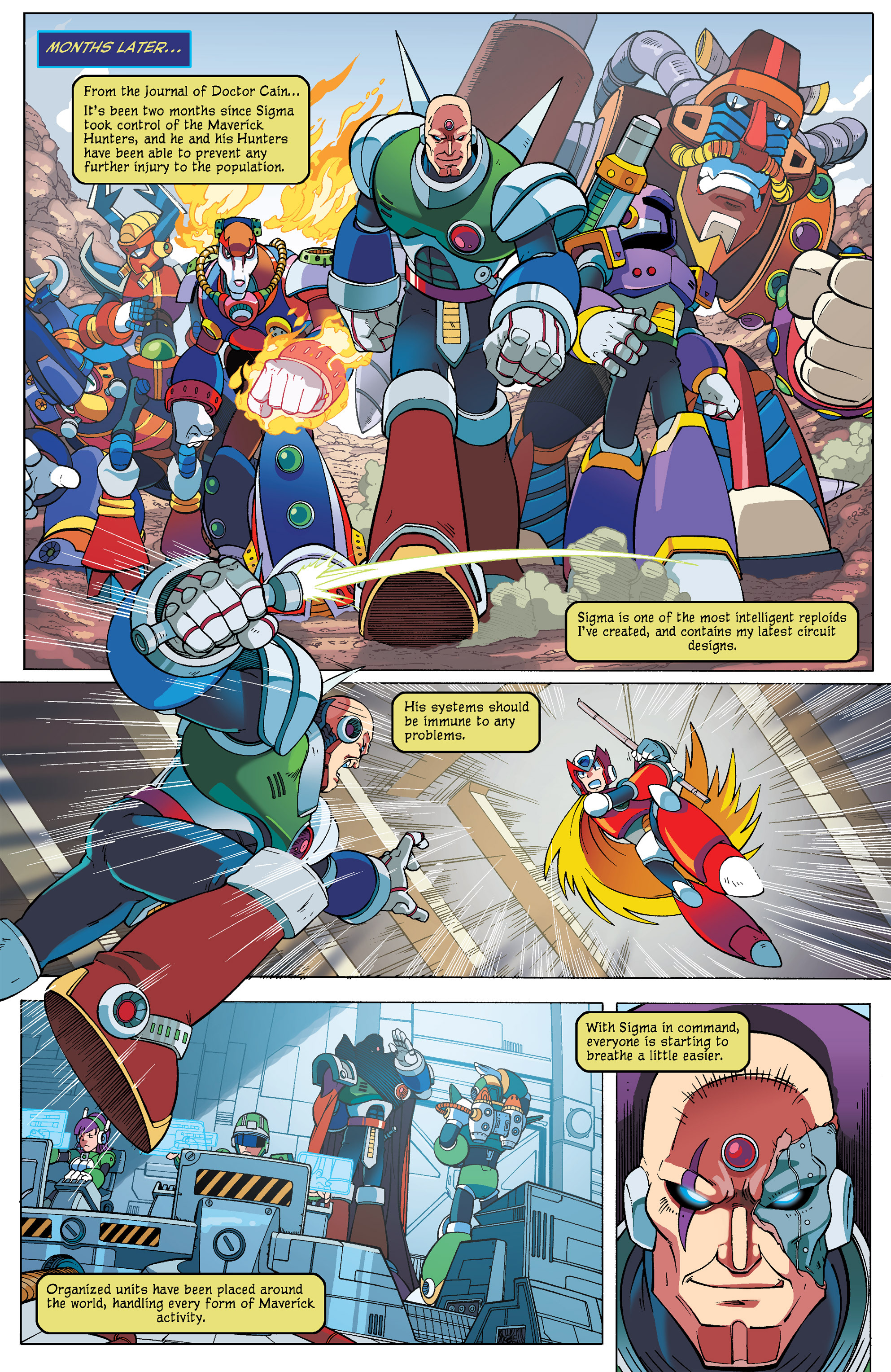 Read online Mega Man comic -  Issue #35 - 21