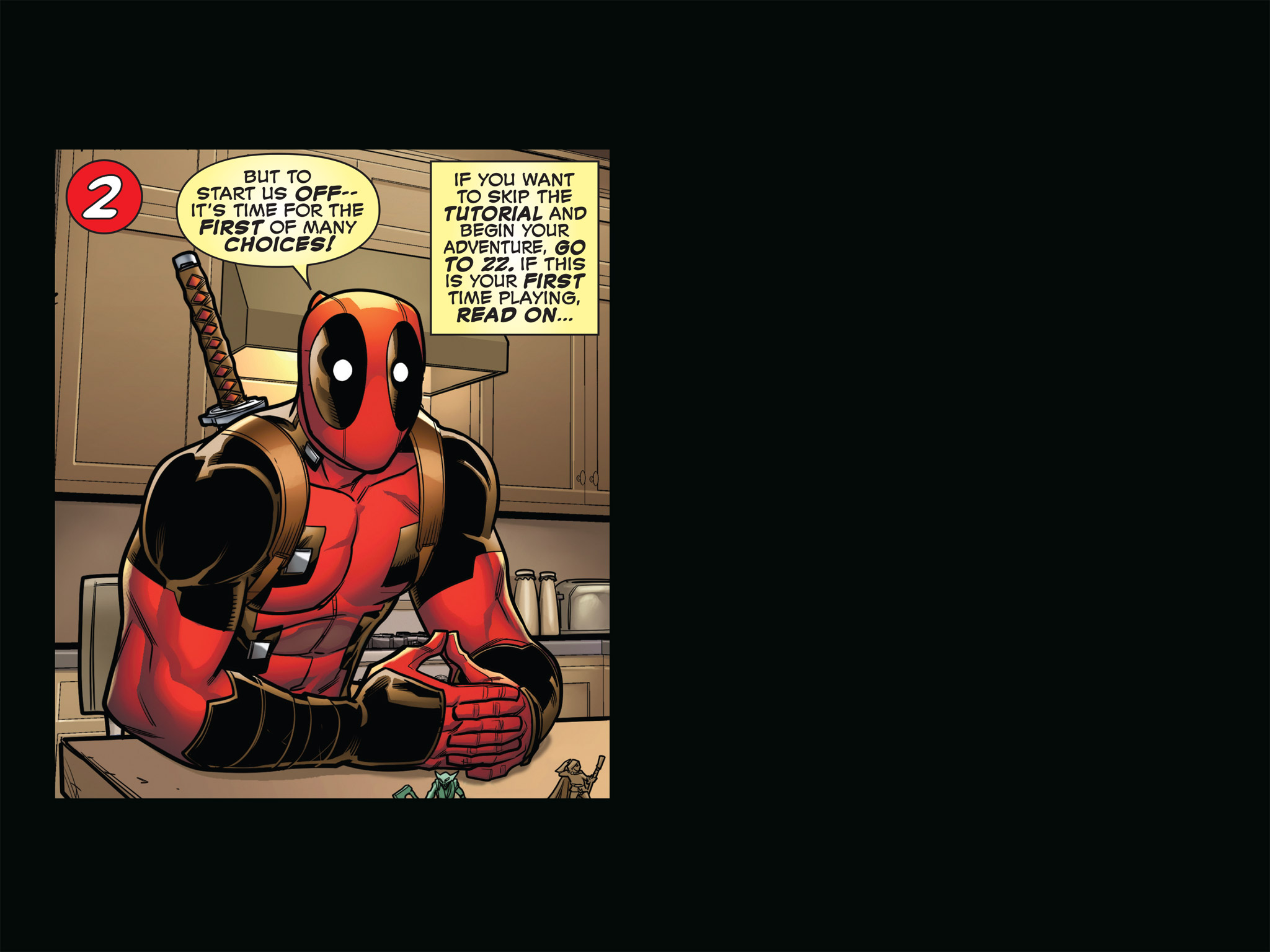 Read online You Are Deadpool comic -  Issue #1 - 5