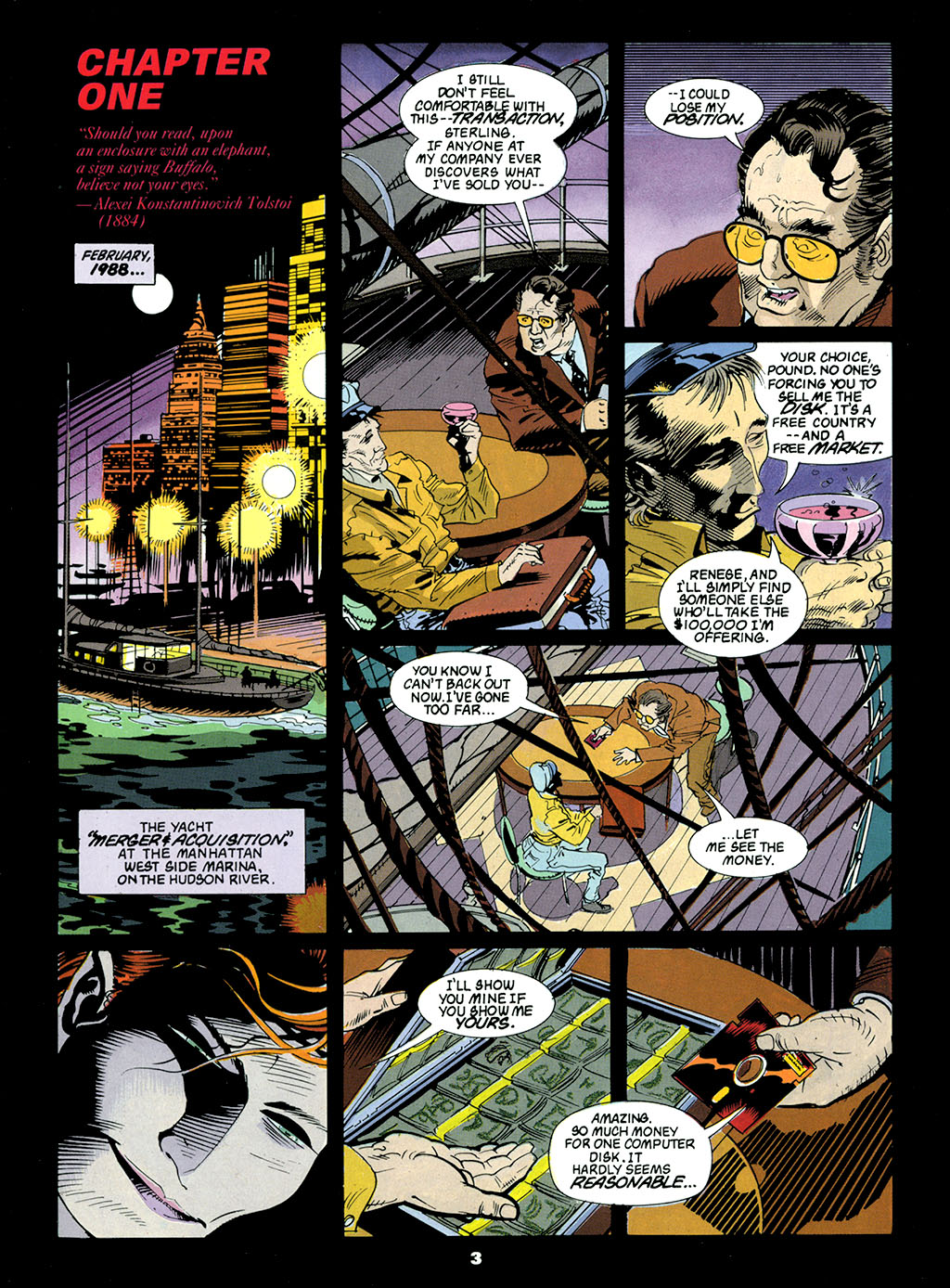 Read online Marvel Graphic Novel comic -  Issue #61 - Black Widow - The Coldest War - 4